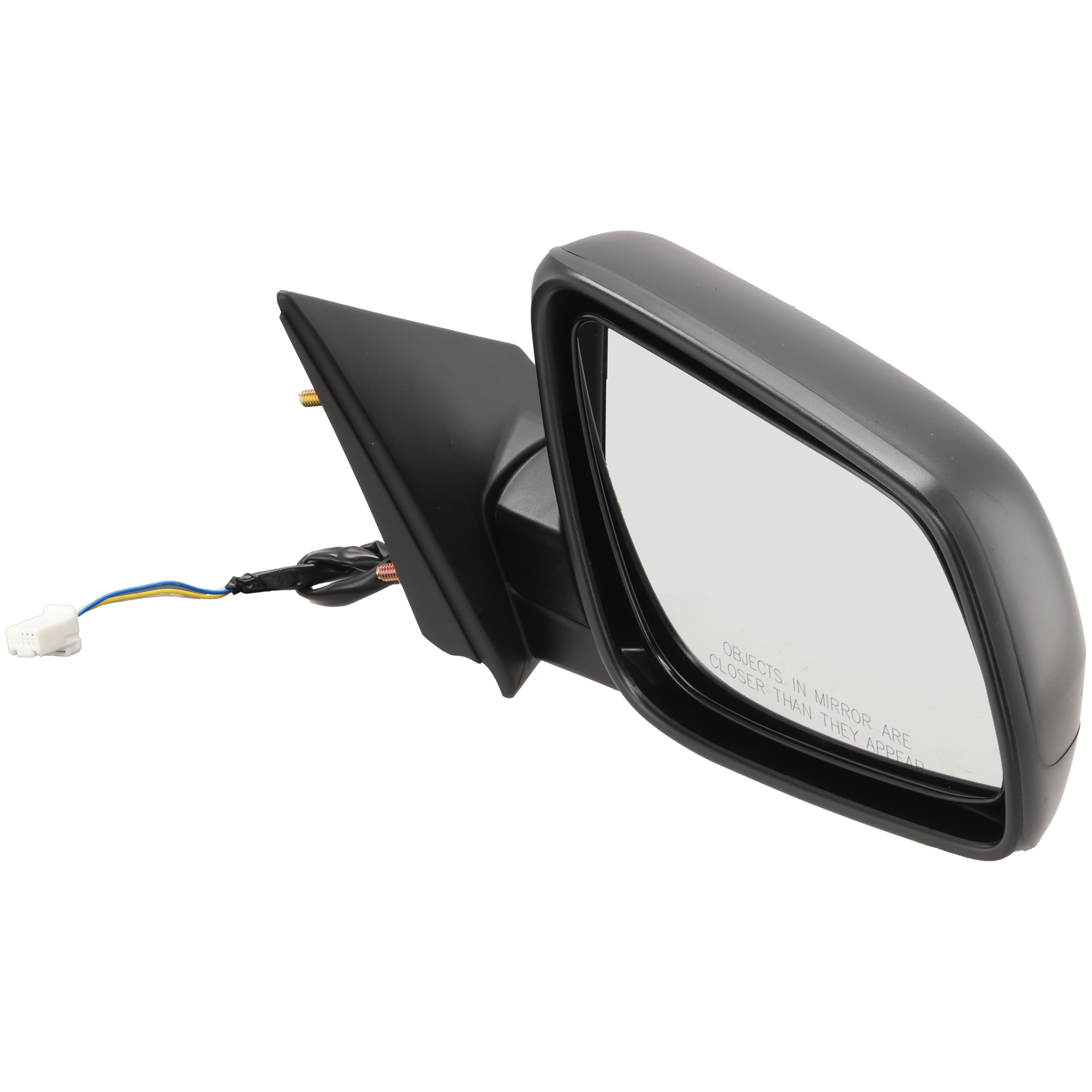 AM LANCER 08-14 MIRROR RH Power Manual Folding Non Heated Textured SKU JMT23ER Partslink MI1321129 OEM 7632A094