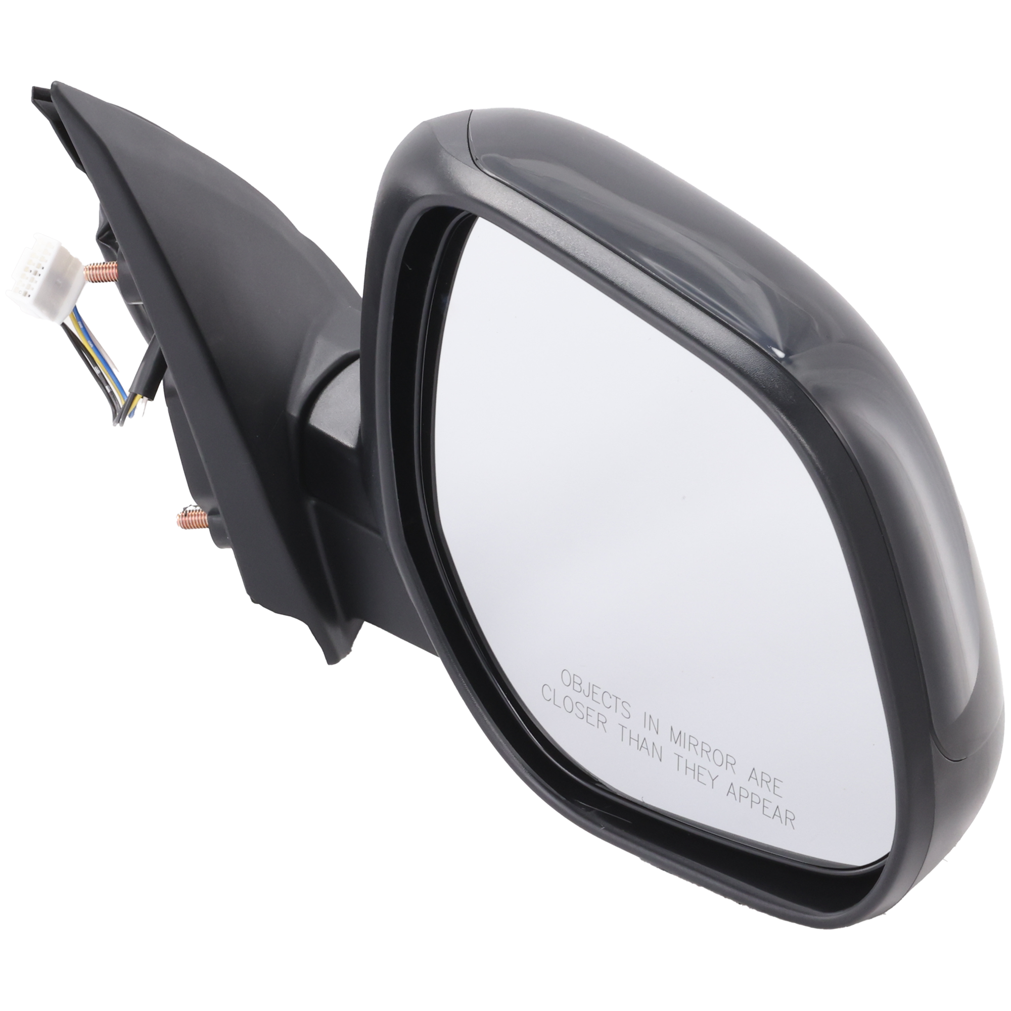 AM OUTLANDER 10-13 MIRROR RH Power Manual Folding Heated Paintable No Signal Light SKU JMT40ER Partslink MI1321139 OEM 7632B434 PFM