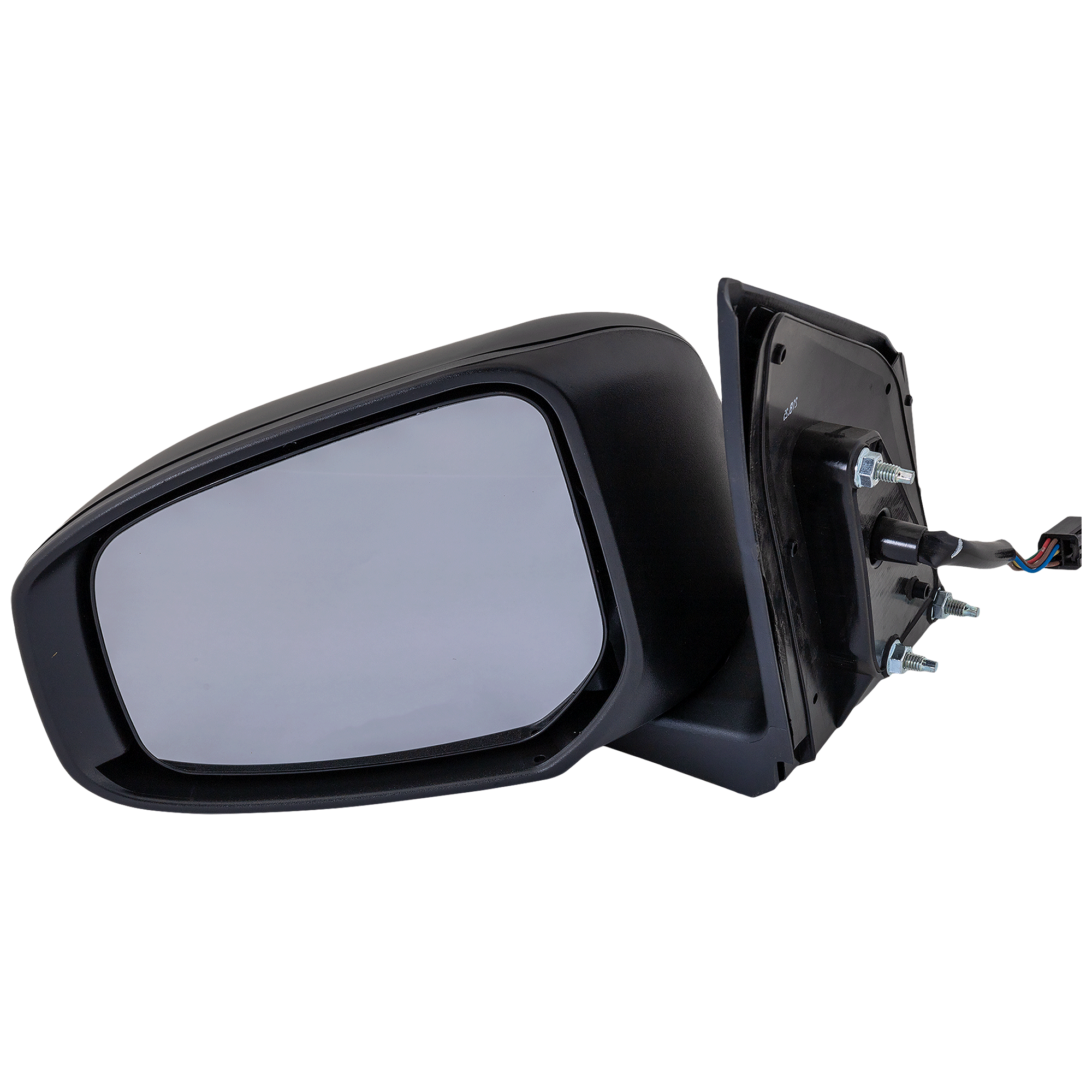 AM MIRAGE 15-23 MIRROR LH Power Manual Folding Heated w Signal Light No Auto dimming BSD Memory and Side Object Sensor SKU JMT43EL S Partslink MI1321053 OEM 7632B807