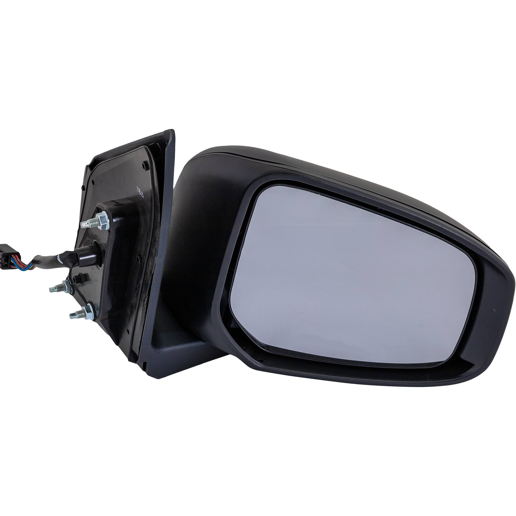 AM MIRAGE 15-22 MIRROR RH Power Manual Folding Heated w Signal Light No Auto dimming BSD Memory and Side Object Sensor SKU JMT43ER S Partslink MI1321153 OEM 7632B808