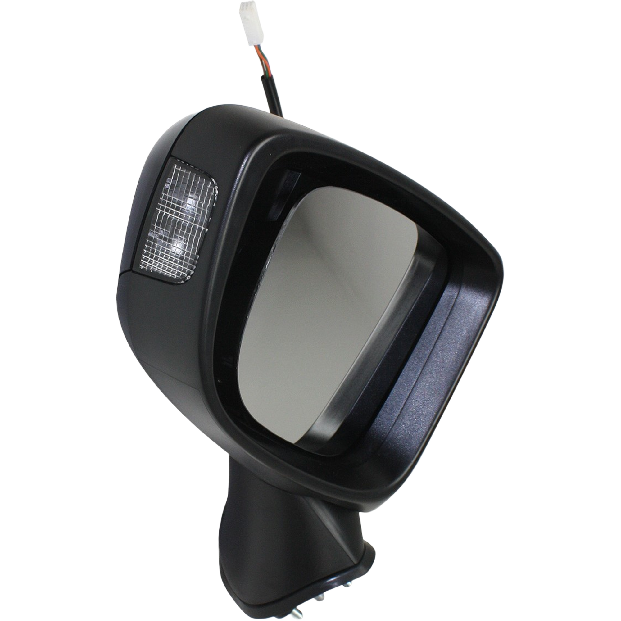AM MAZDA 6-14-16 MIRROR LH Power Manual Folding Non Heated Paintable w Signal Light No BSD SKU JMZ83EL S Partslink MA1320177 OEM GJR969181C PFM