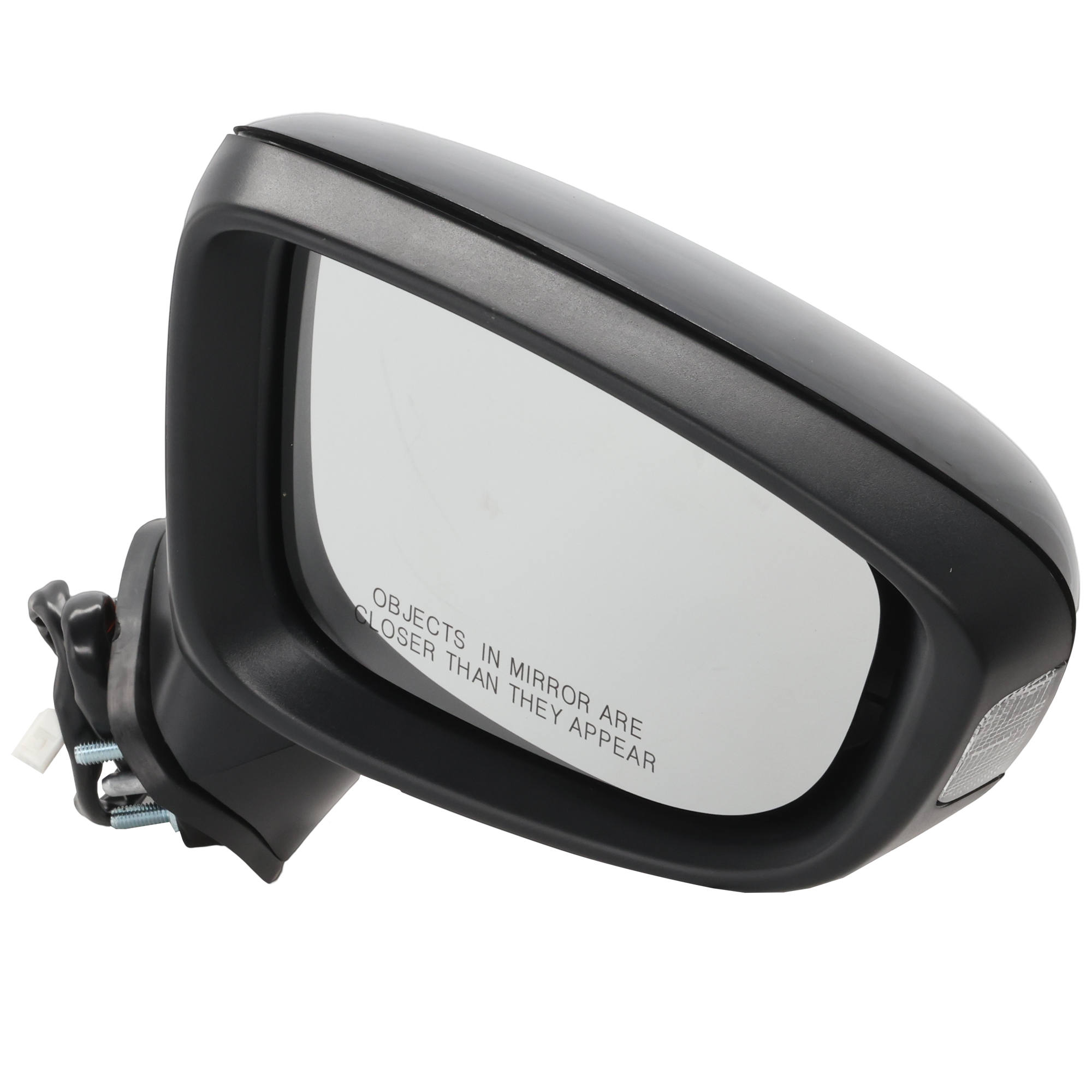 AM MAZDA 6-14-16 MIRROR RH Power Manual Folding Heated Paintable w Signal Light No BSD SKU JMZ84ER S Partslink MA1321178 OEM GHP969121E GJS2691G1