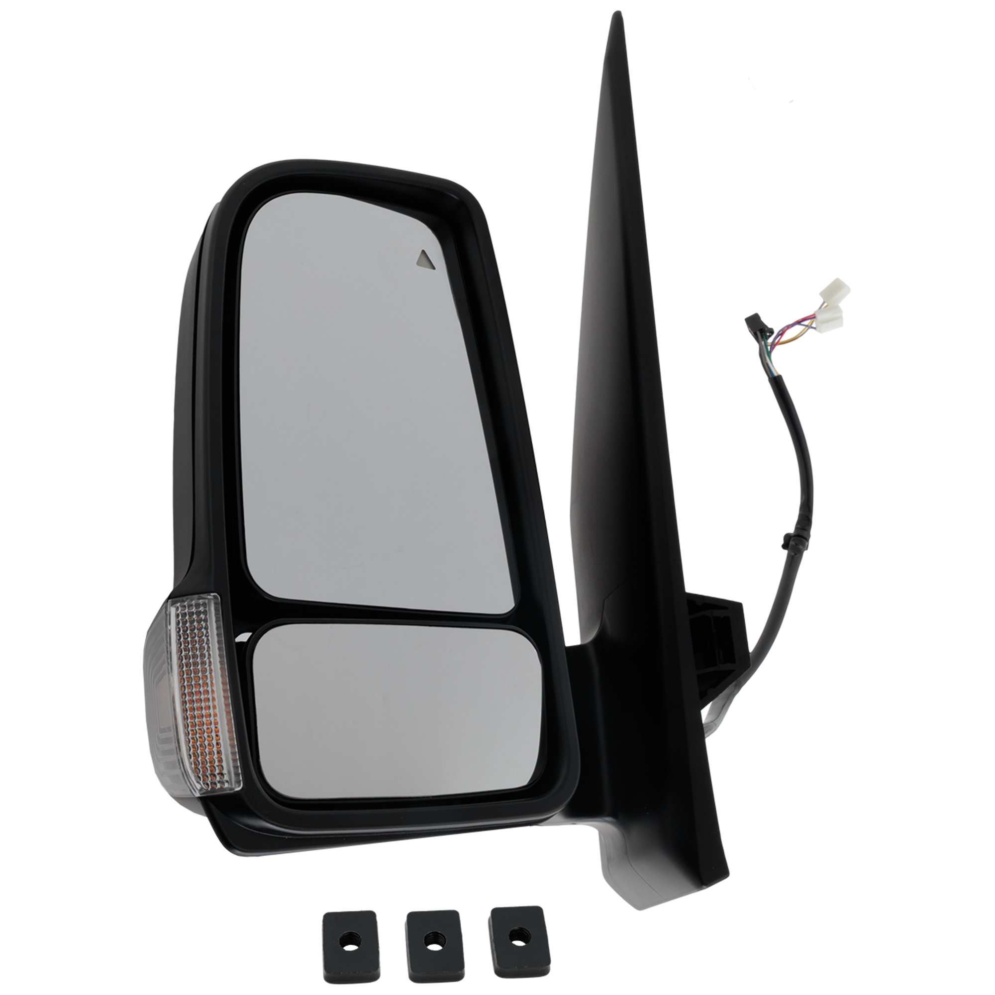 AM SPRINTER 19-22 MIRROR LH Power Power Folding Heated Textured Black w Signal Light No Auto dimming w BSD No Memory and Puddle Light SKU JMZ96EL Partslink MB1320121 OEM 9108111700 PFM
