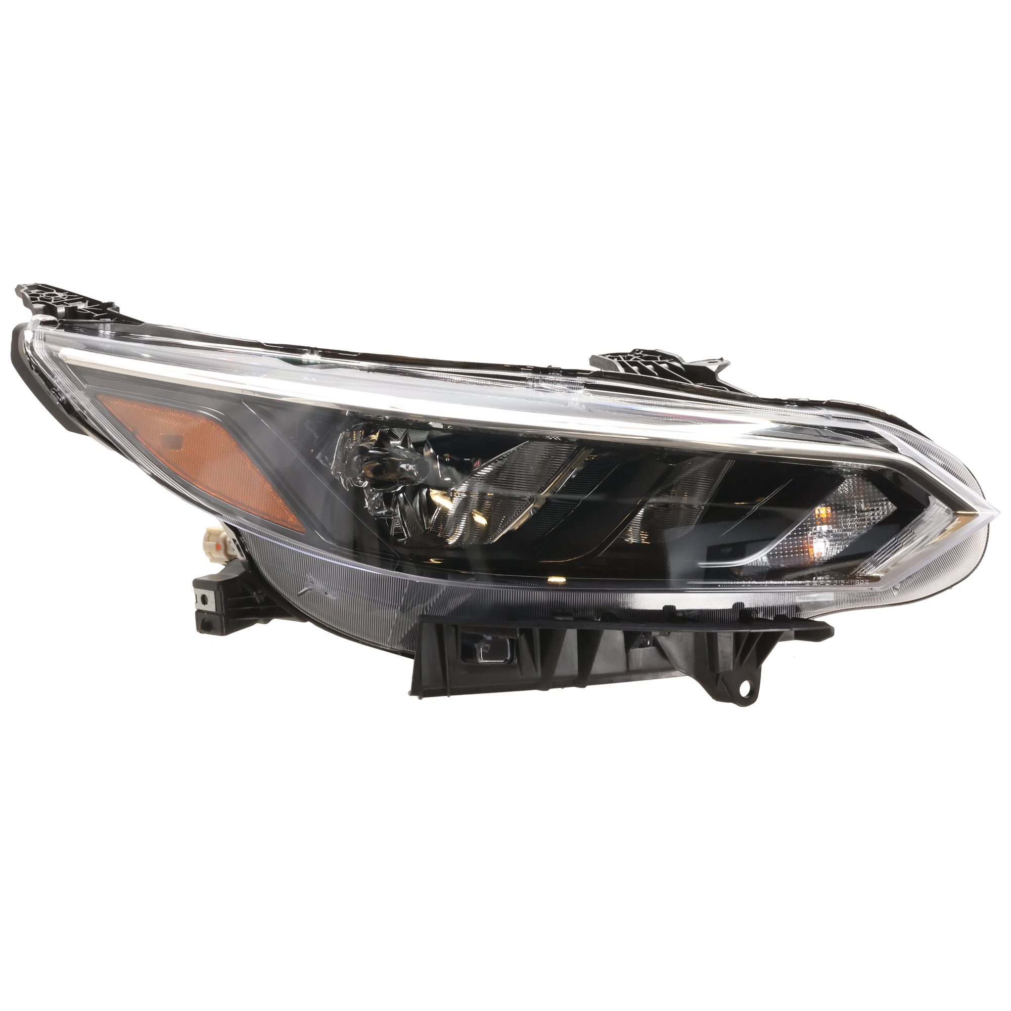 AM SENTRA 24-24 HEAD LAMP RH Assembly Halogen S S Plus SV Models CAPA SKU JN10010001AQ Partslink NI2503302C OEM 260106LY0A
