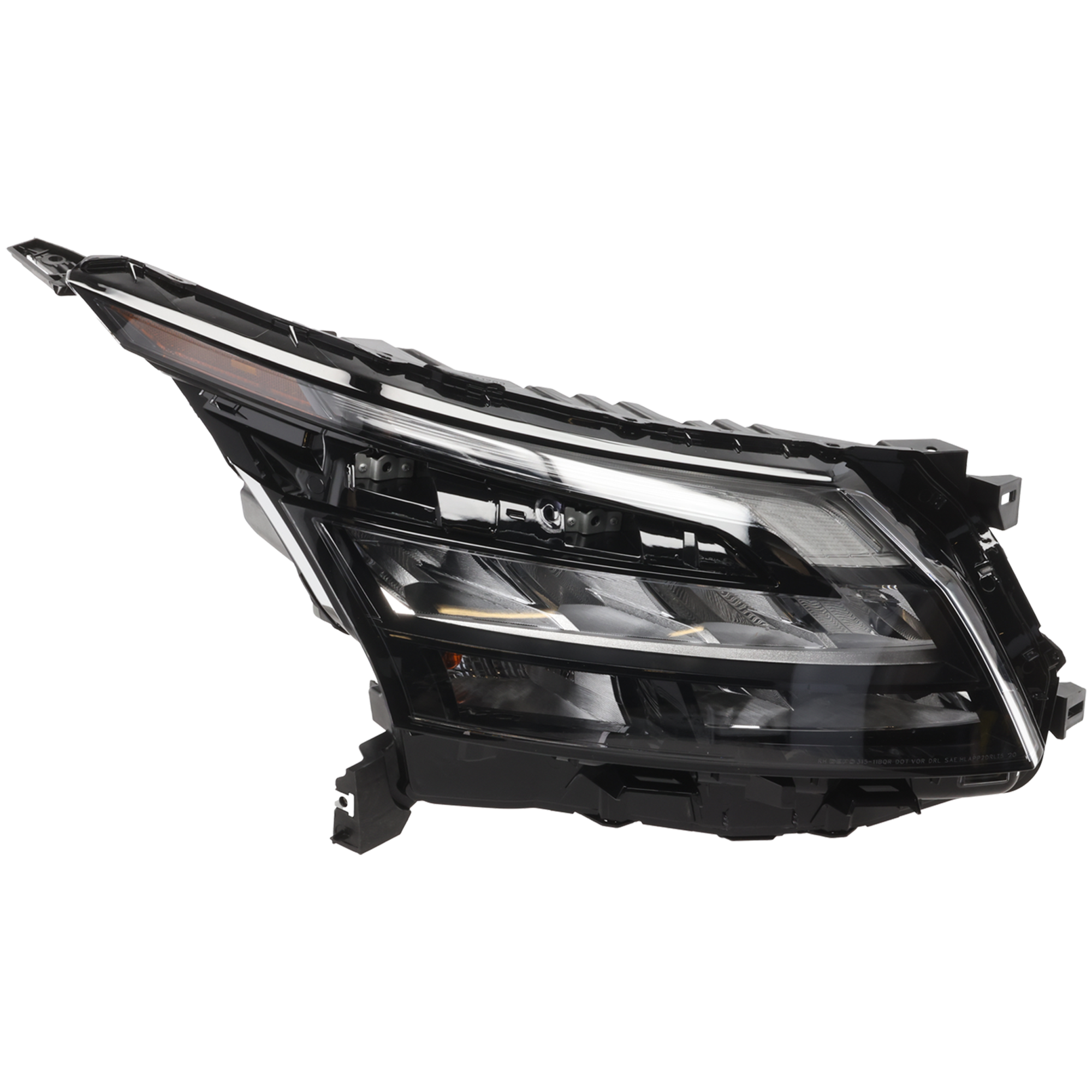 AM PATHFINDER 23-24 HEAD LAMP RH Assembly LED Rock Creek Model CAPA SKU JN10010003AQ Partslink NI2503301C OEM 260106TA9B