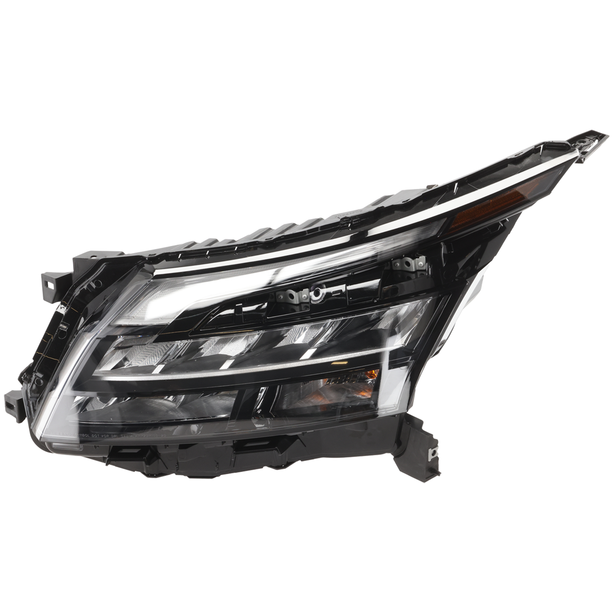 AM PATHFINDER 23-24 HEAD LAMP LH Assembly LED Rock Creek Model CAPA SKU JN10010004AQ Partslink NI2502301C OEM 260606TA9B