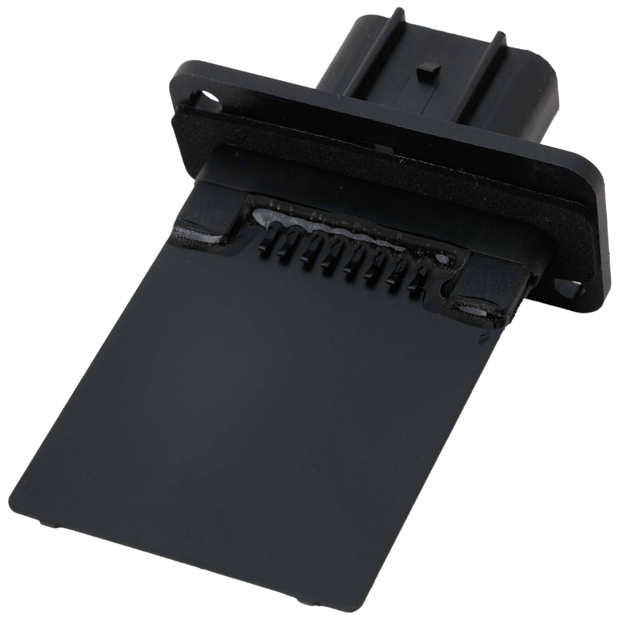 AM TITAN 04-15 BLOWER MOTOR RESISTOR Without Climate Control 4 Male Terminals Blade Type 12 Volts Female Connector SKU JN191807 OEM 27151ZT00A 27151ZW00A