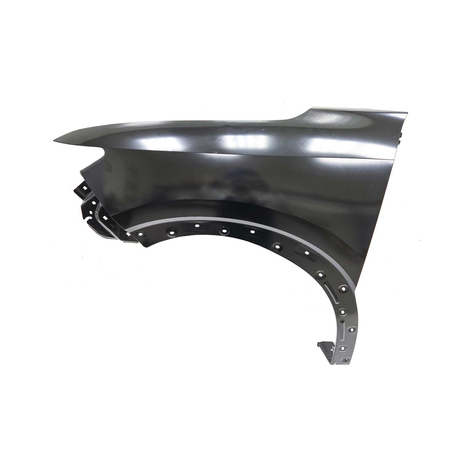 AM KICKS 25-25 FRONT FENDER LH Steel Primed SKU JN22010002 Partslink NI1240252 OEM F31017LFMA