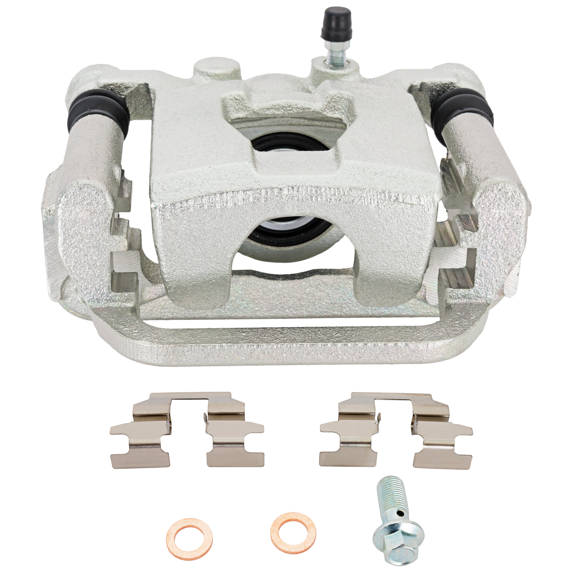 AM ALTIMA 02-06-13-18 MAXIMA 03-08 REAR BRAKE CALIPER LH New Natural w Brackets SKU JN27160002