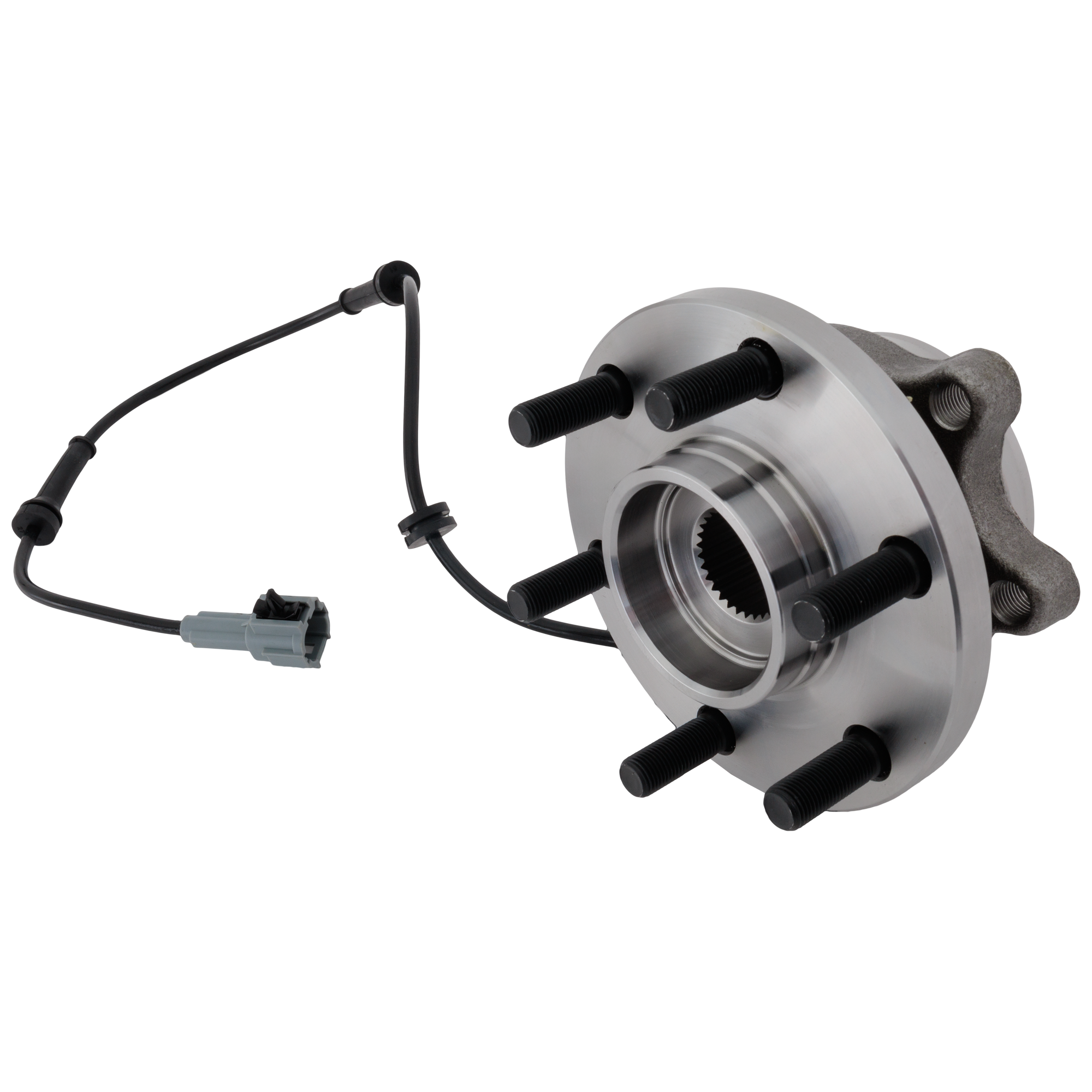 AM FRONTIER 05-19 PATHFINDER 05-12 FRONT HUB ASSEMBLY RH=LH 4WD 6 Studs 6 x 114.3 mm PCD Bolt Pattern 4 Bolt Modified Rectangle Flange SKU JN283701 OEM 402024X01A 4342082Z30