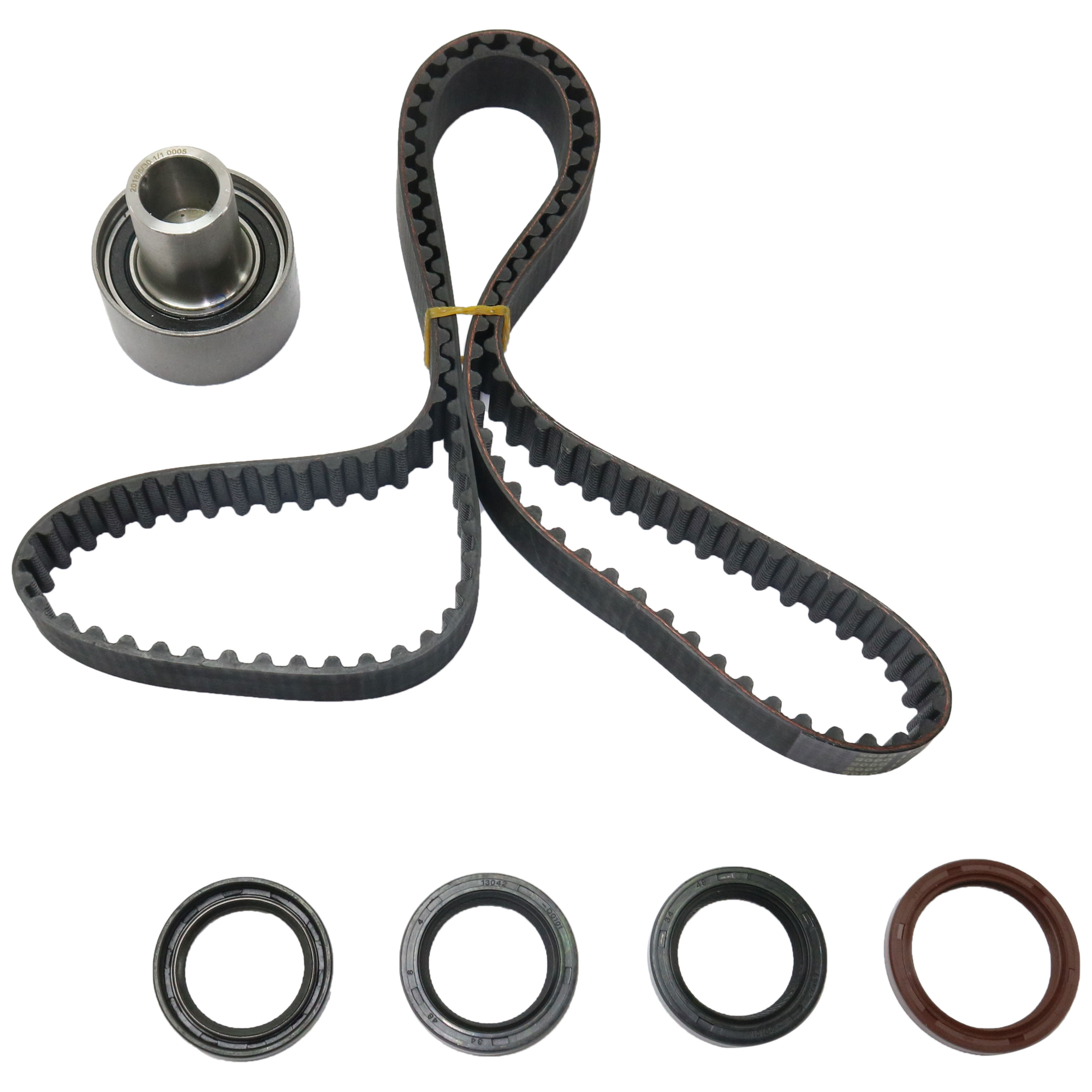 AM QUEST 93-02 XTERRA 00-04 TIMING BELT KIT Black w 1 Timing Belt and 1 Timing Belt Tensioner SKU JN319801