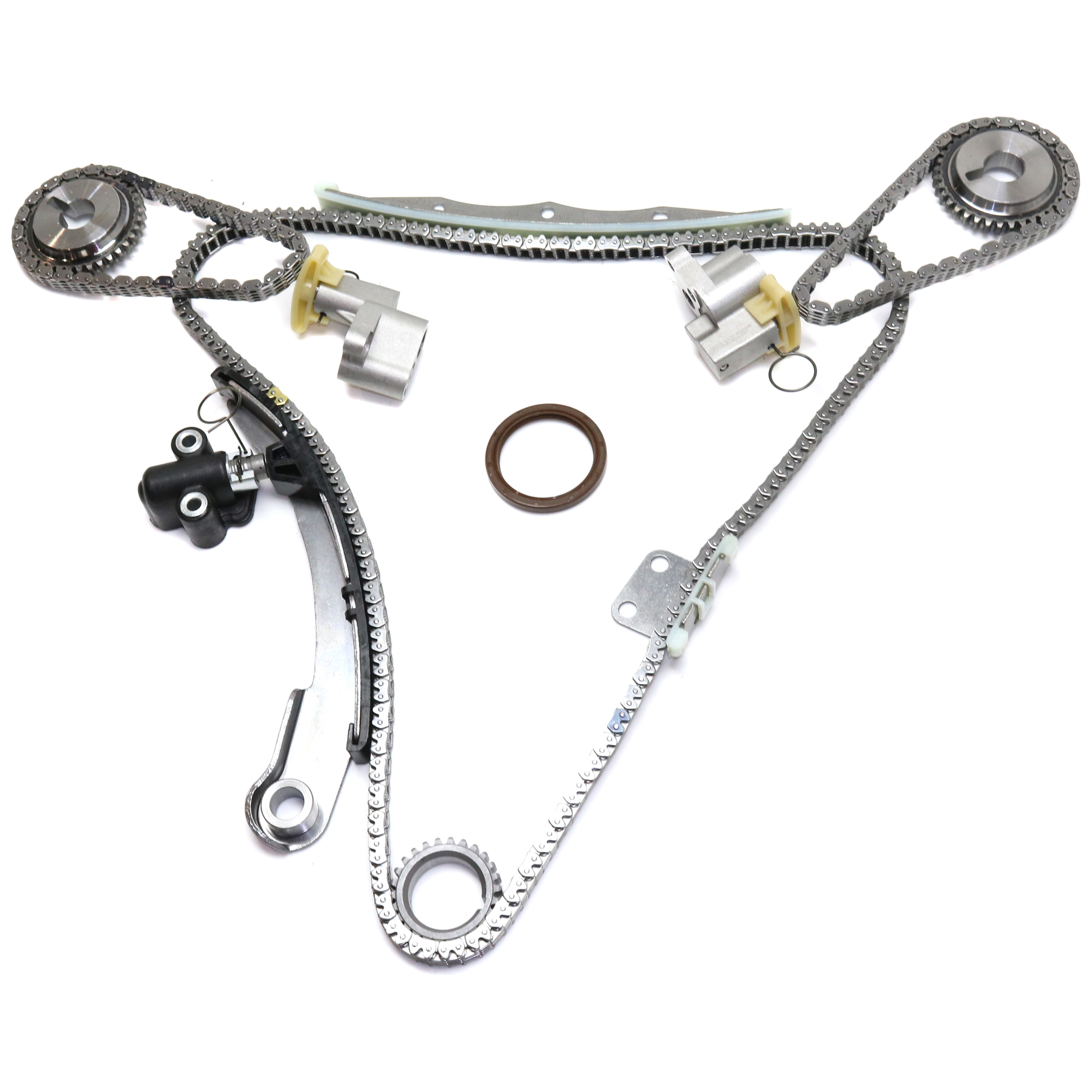 AM MAXIMA 04-08 QUEST 04-09 TIMING CHAIN KIT with gears 6 Cyl 3.5L DOHC VQ35DE eng. Code SKU JN321004