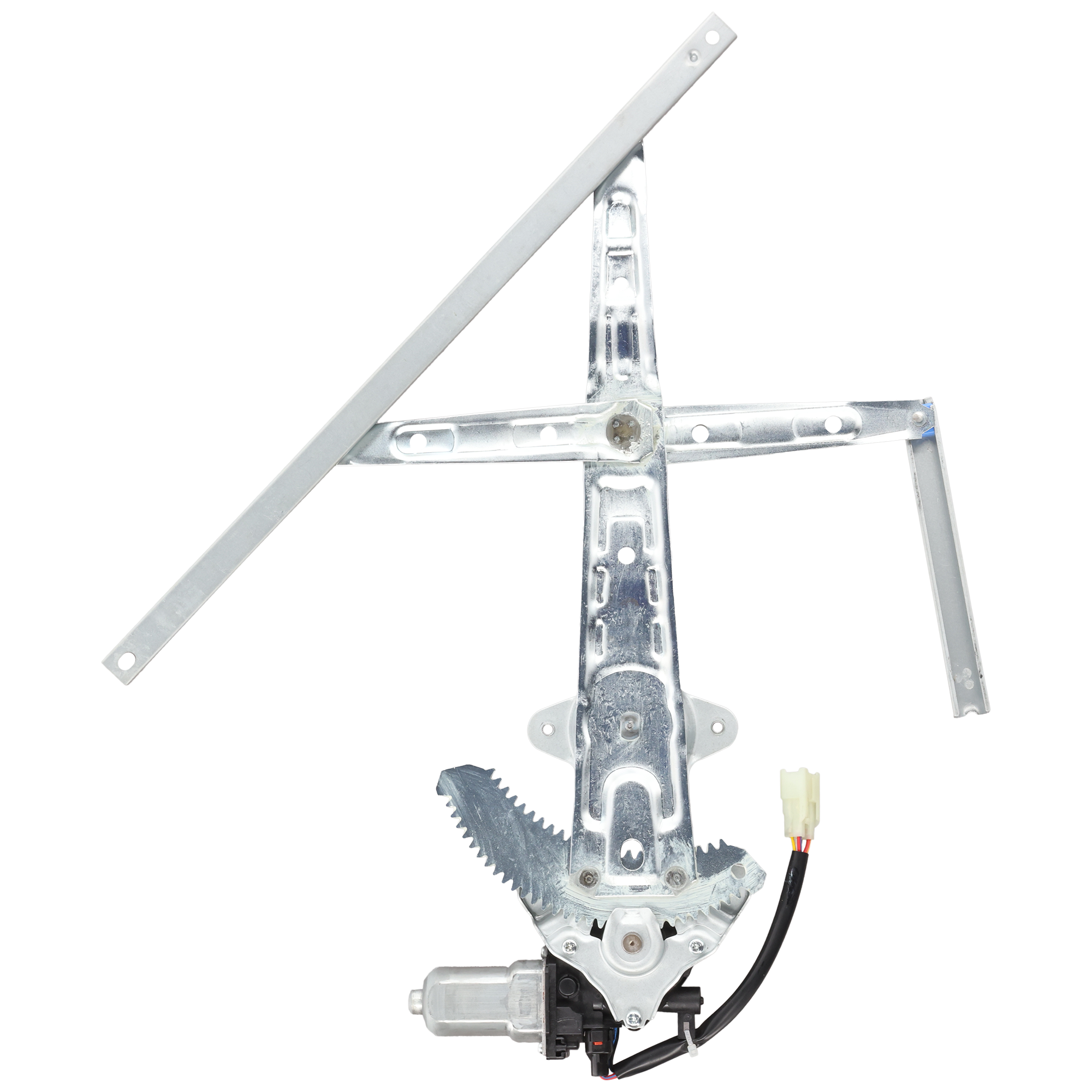 AM KICKS 18-23 FRONT WINDOW REGULATOR LH Power w Motor 6 Pins w OE Type Connector SKU JN46290060 OEM 807211HL0A PFM 807315RB1A PFM