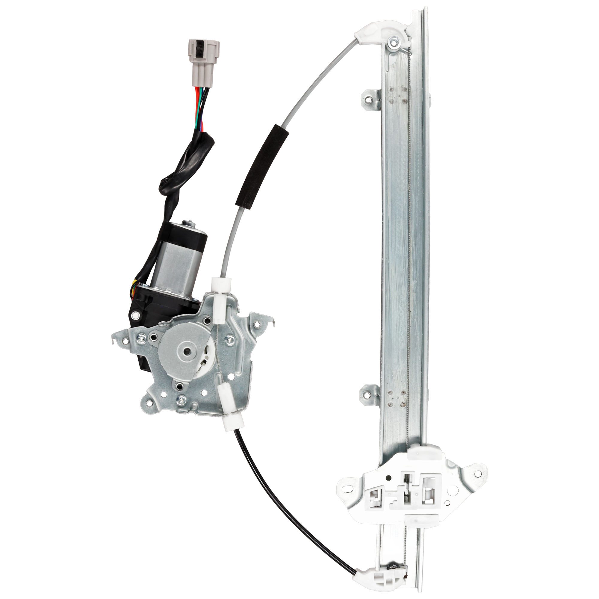 AM I30-00-01 I35-02-04 FRONT WINDOW REGULATOR LH Power w Motor 6 Pins SKU JN462920 Partslink NI1350111 OEM 807202Y00A PFM