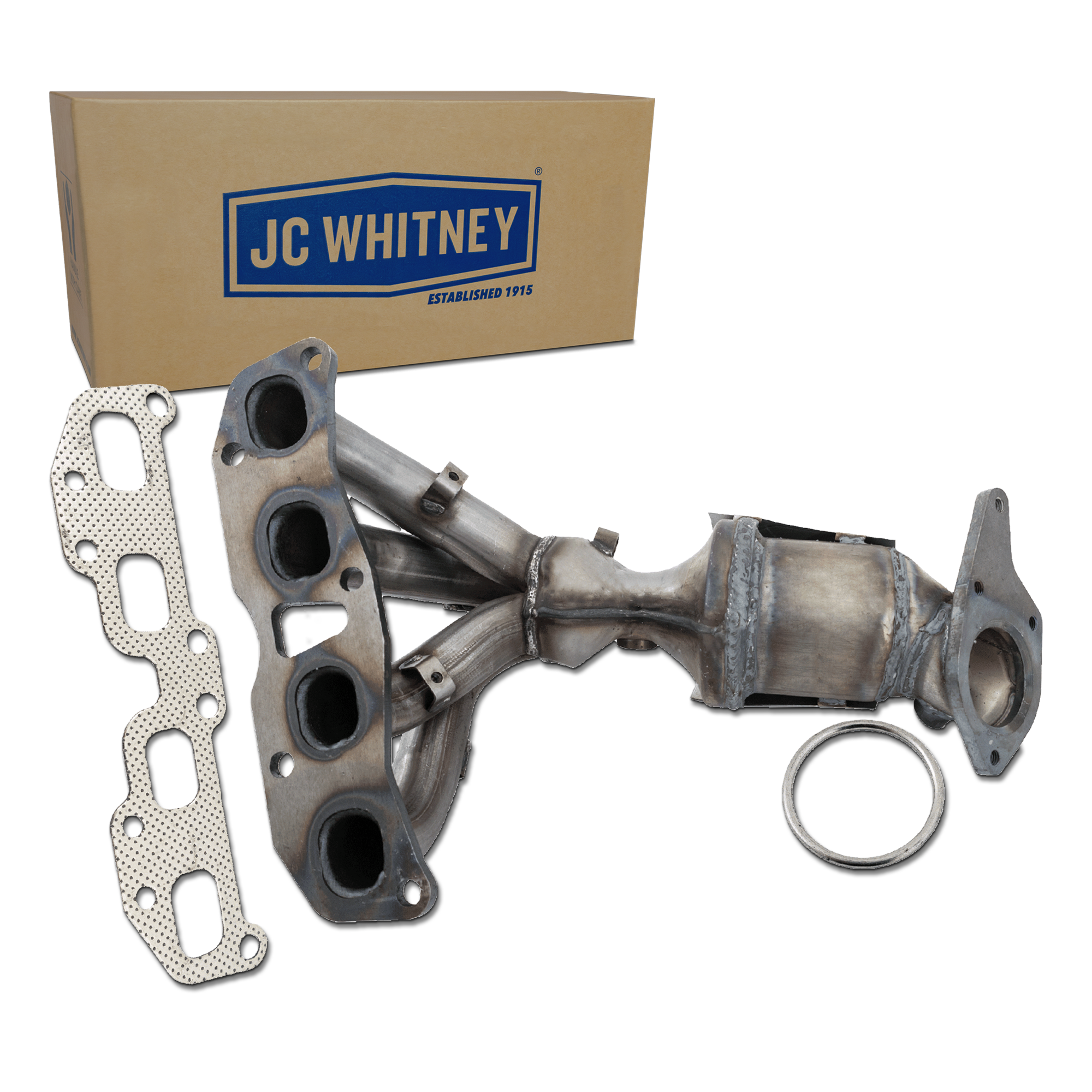 AM ALTIMA 07-12 CATALYTIC CONVERTER Front Stainless Steel with Exhaust Manifold 4 Cyl 2.5L eng. SKU JN960335SS