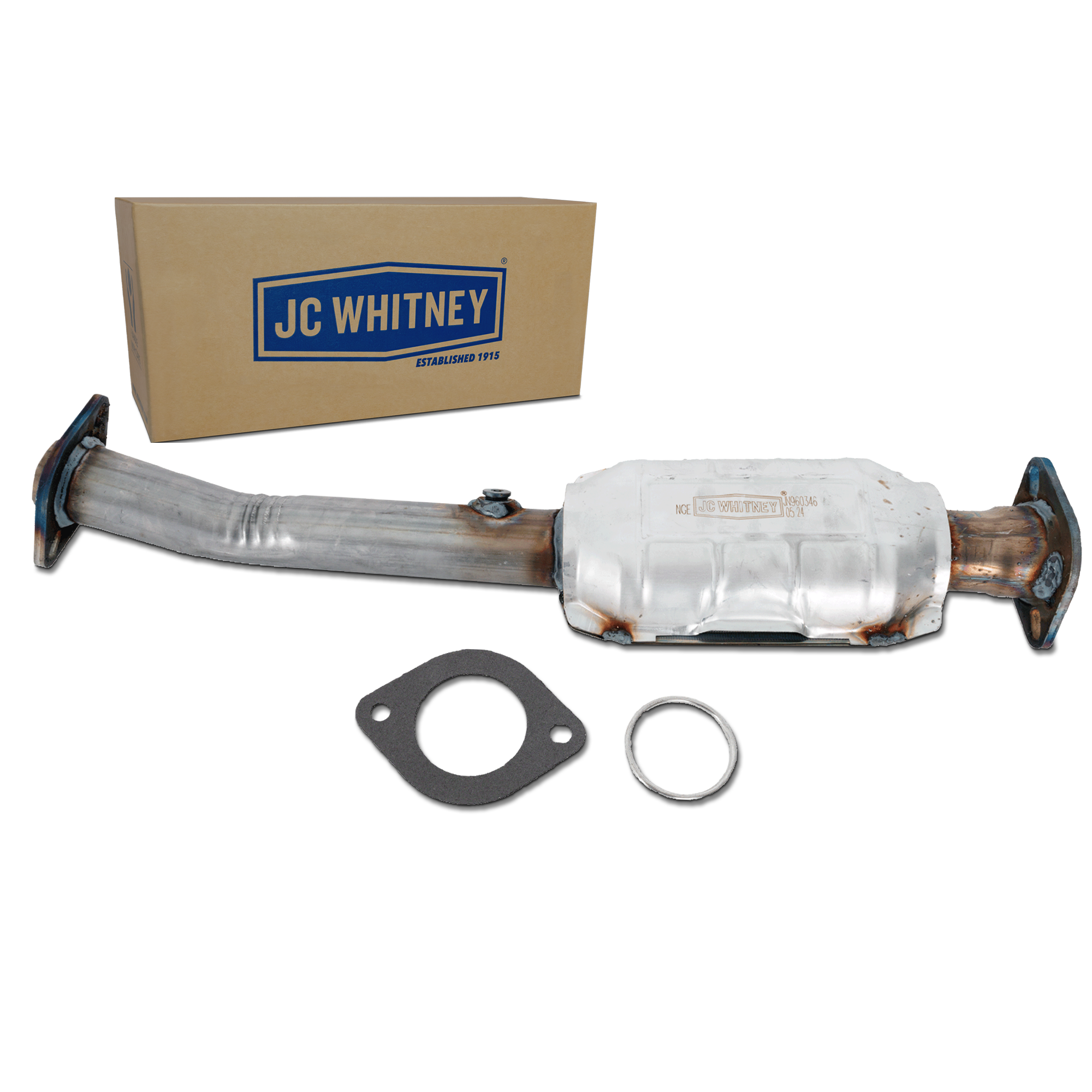 AM FRONTIER 05-19 NV VAN 12-17 CATALYTIC CONVERTER Rear LH 6 Cyl 4.0L eng. 1 Oxygen Port SKU JN960346