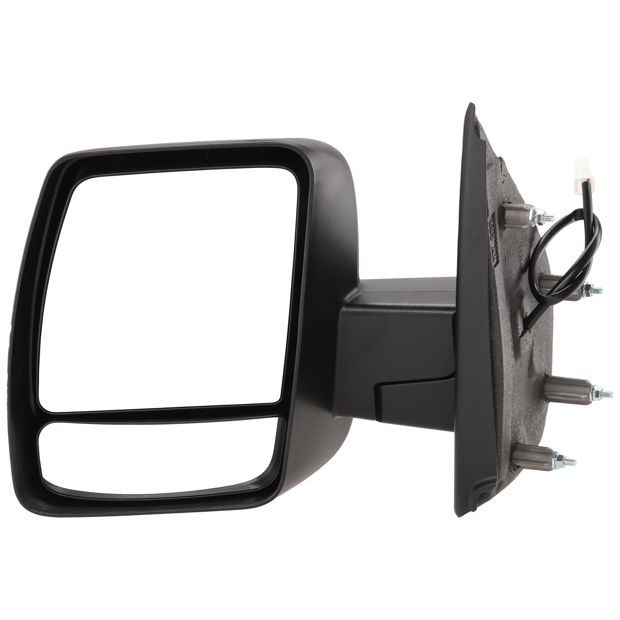 AM NV2500-3500-12-21 MIRROR LH Non Towing Power Manual Folding Non Heated Textured No Signal Light S Model SKU JNS118EL Partslink NI1320233 OEM 963021PA7E PFM