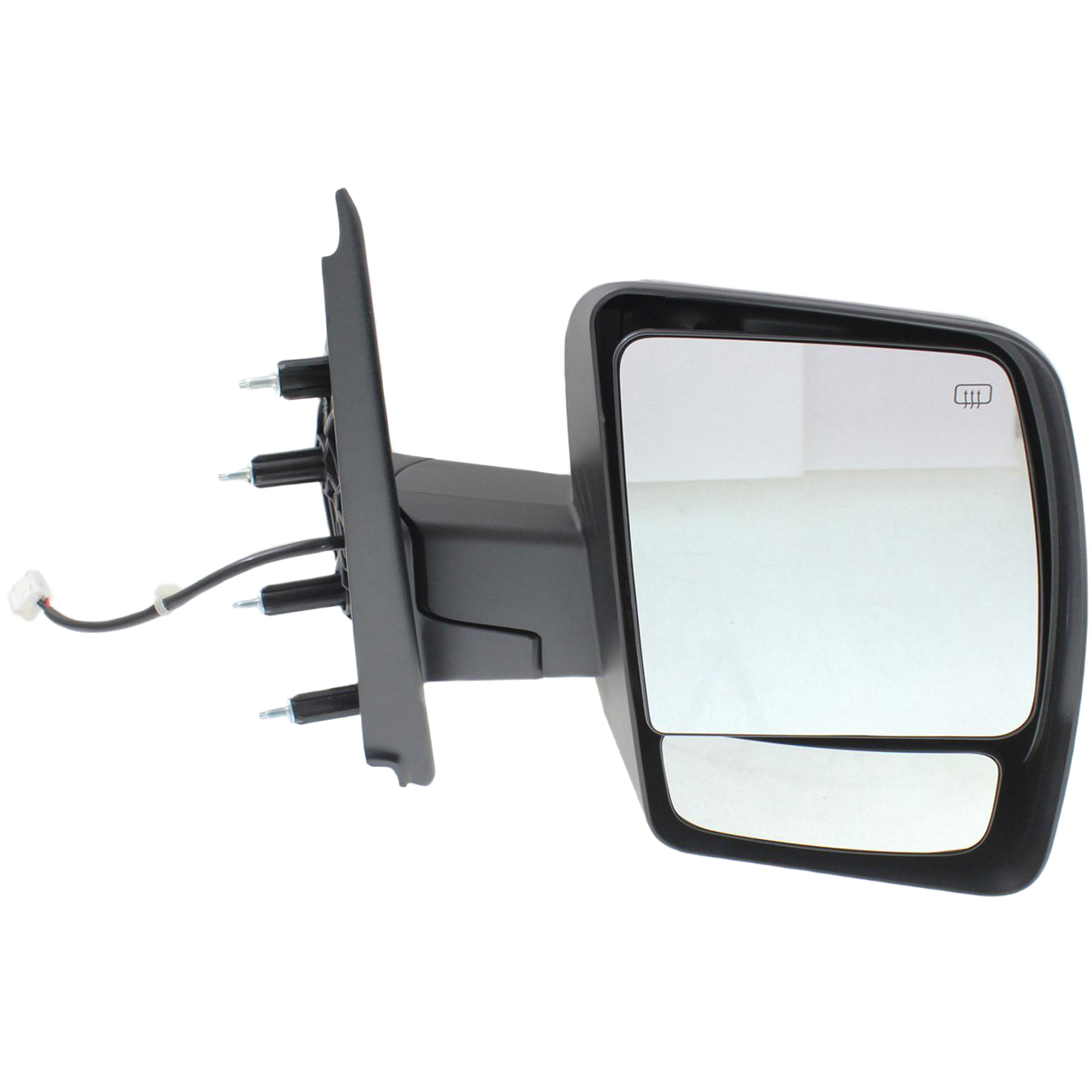 AM NV SERIES FULL SIZE VAN 12-21 MIRROR RH Non Towing Power Manual Folding Heated Chrome No Signal Light SL SV Models SKU JNS121ER Partslink NI1321248 OEM 963011PA9E PFM