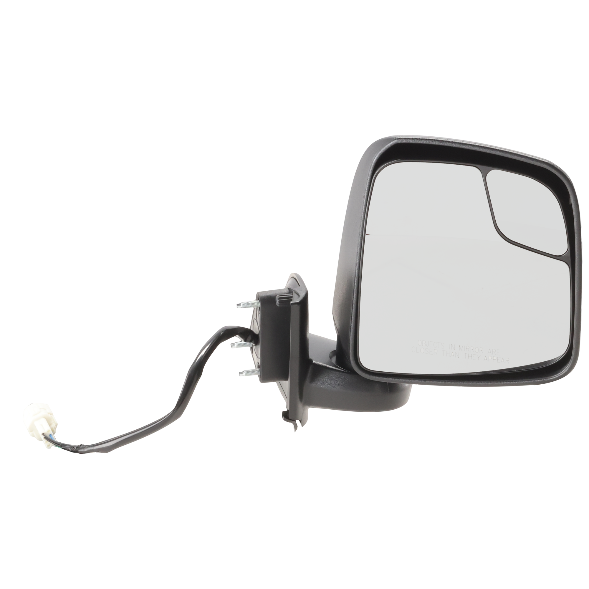 AM NV200-13-21 MIRROR RH Non Towing Power Manual Folding Heated Textured w o Appearance Package SV Model SKU JNS140ER Partslink NI1321246 OEM 963013LM0D
