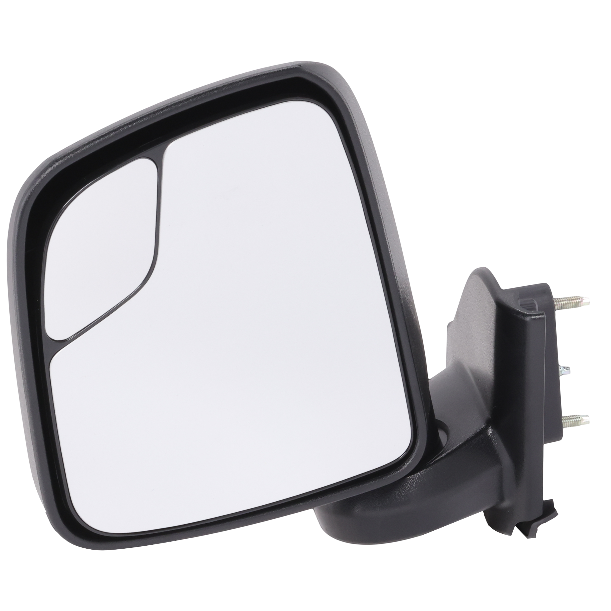 AM NV200-13-21 MIRROR LH Non Towing Manual Adjust Manual Folding Non Heated Textured S Model SKU JNS140L Partslink NI1320245 OEM 963023LM0A