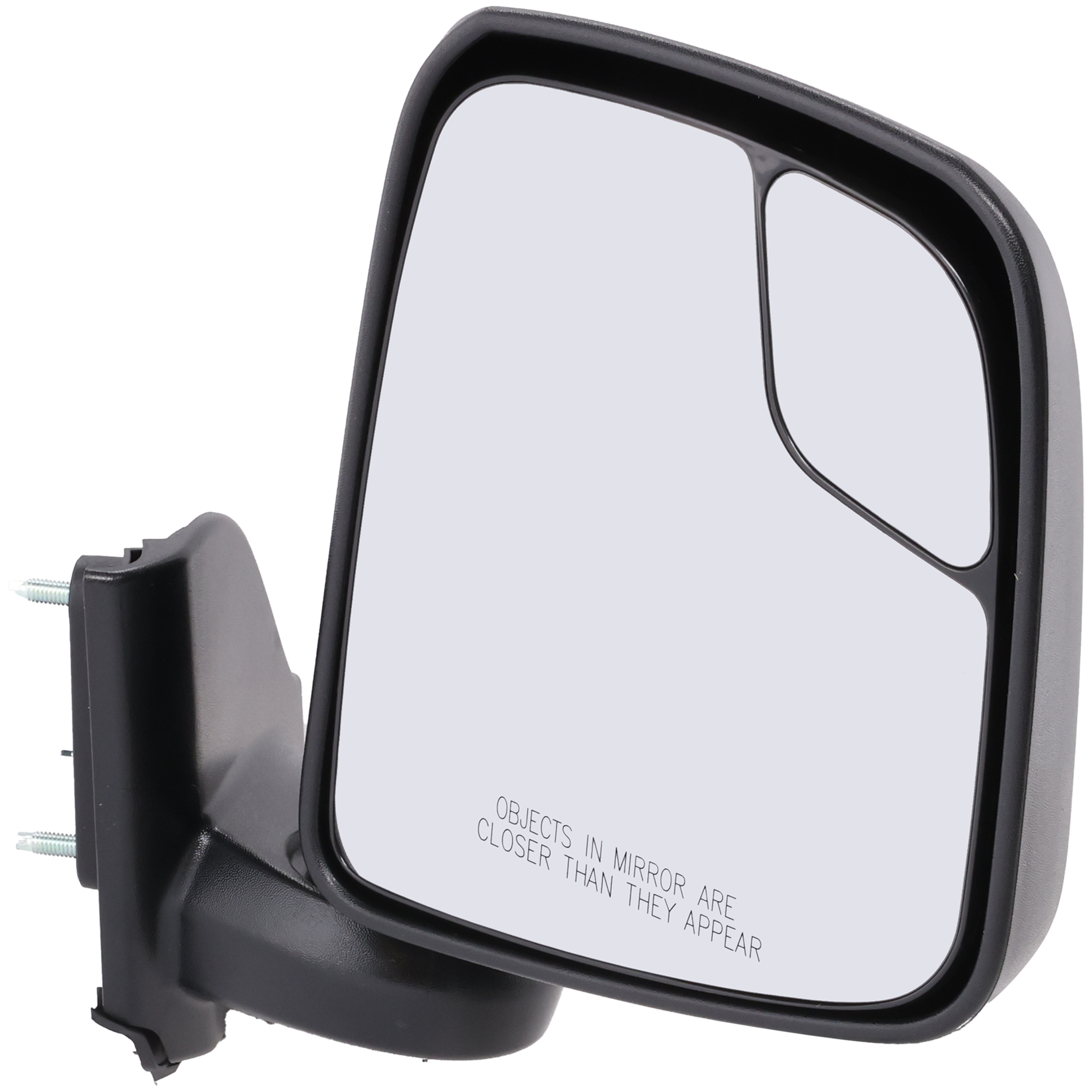 AM NV200-13-21 MIRROR RH Non Towing Manual Adjust Manual Folding Non Heated Textured S Model SKU JNS140R Partslink NI1321245 OEM 963013LM0A