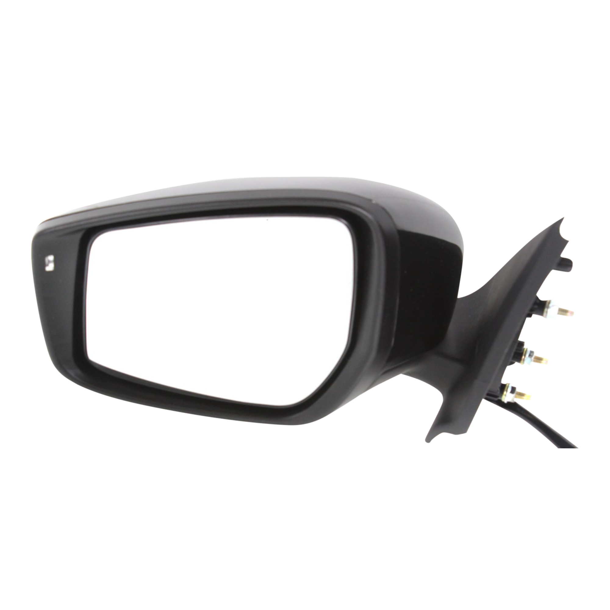 AM VERSA 15-18 MIRROR LH Power Manual Folding Non Heated Paintable w Signal Light SKU JNS147EL S Partslink NI1320253 OEM 963029KK0B PFM 963739KK1H