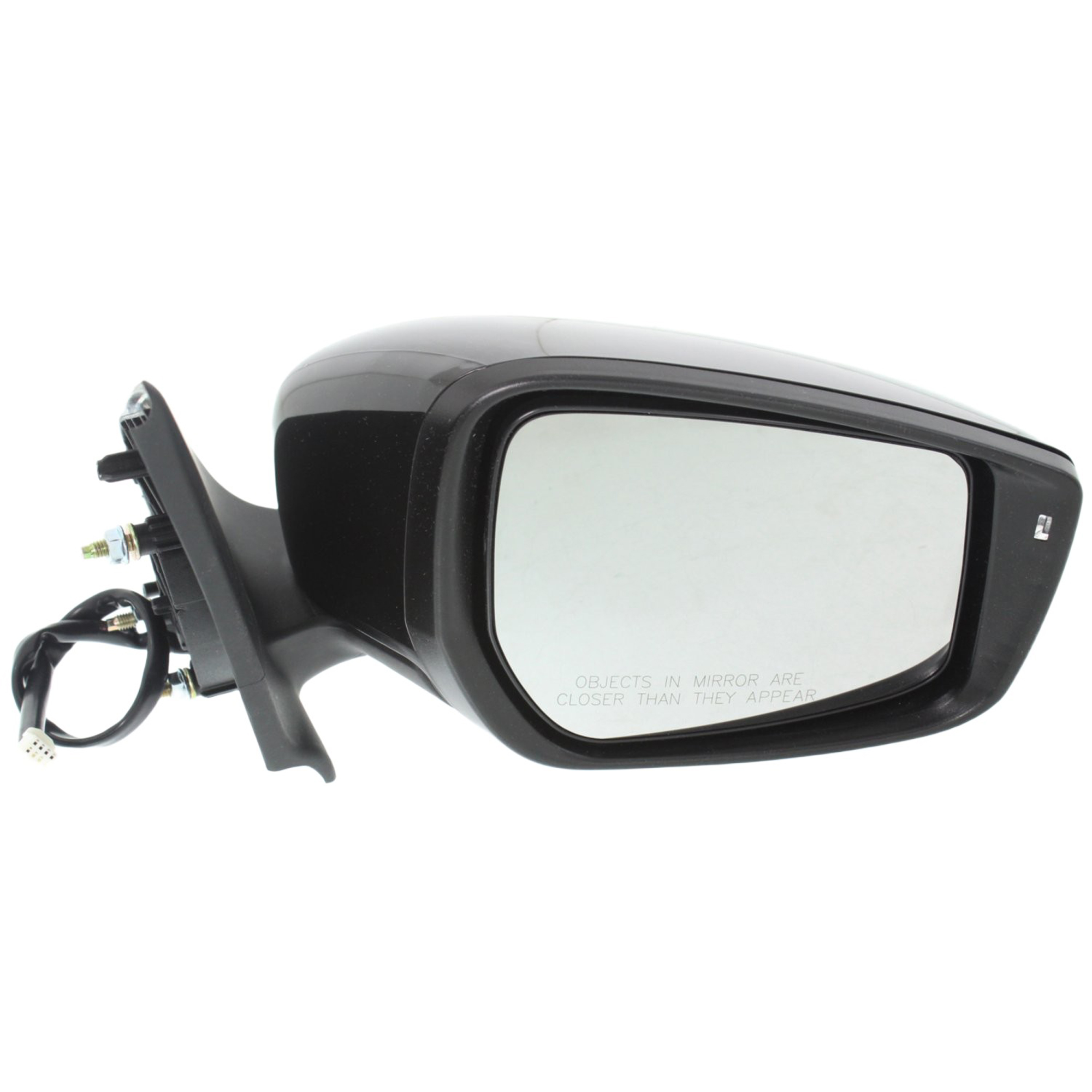 AM VERSA 15-18 MIRROR RH Power Manual Folding Non Heated Paintable w Signal Light SKU JNS147ER S Partslink NI1321253 OEM 963019KK0B PFM 963739KK1H