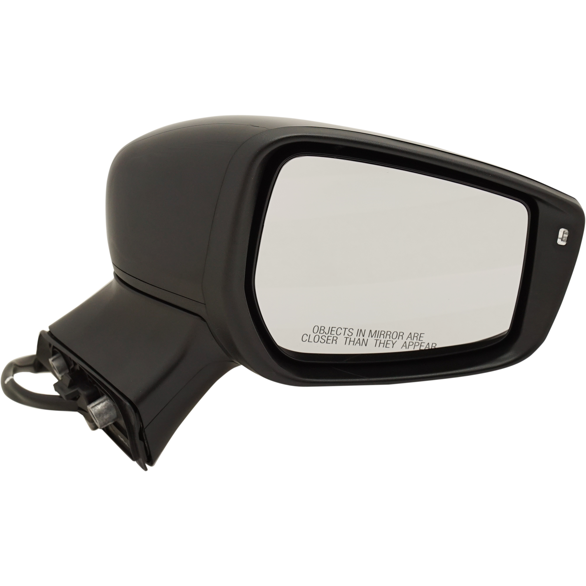 AM VERSA NOTE 14-19 MIRROR RH Power Manual Folding Non Heated Paintable w Signal Light w o Side View Camera SR Model SKU JNS175ER S Partslink NI1321266 OEM 963019MB2A