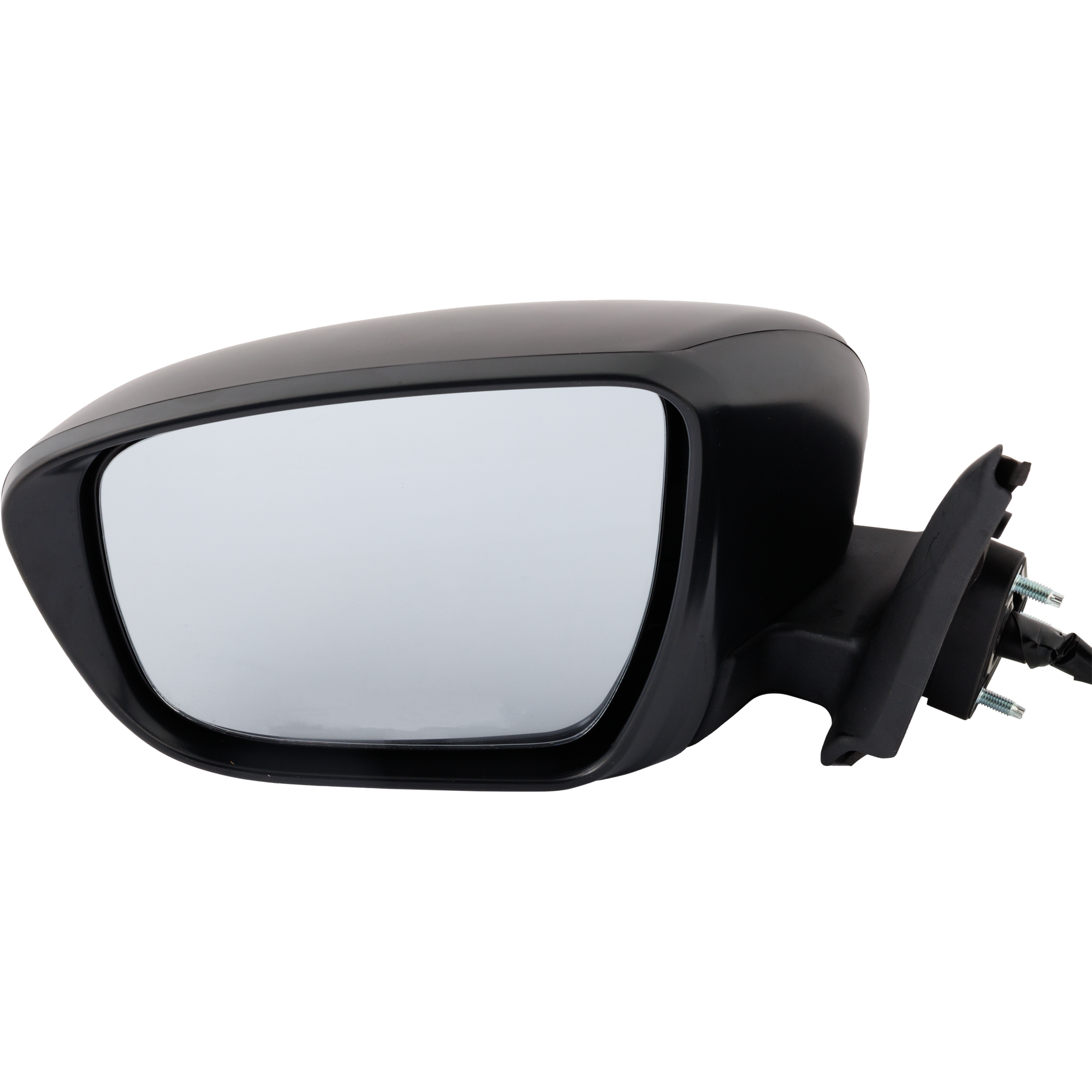 AM JUKE 15-17 MIRROR LH Power Manual Folding Non Heated Paintable w Signal Light No Auto dimming BSD Memory and Side Object Sensor SKU JNS184EL S OEM 963023YM4B 963743YM0H