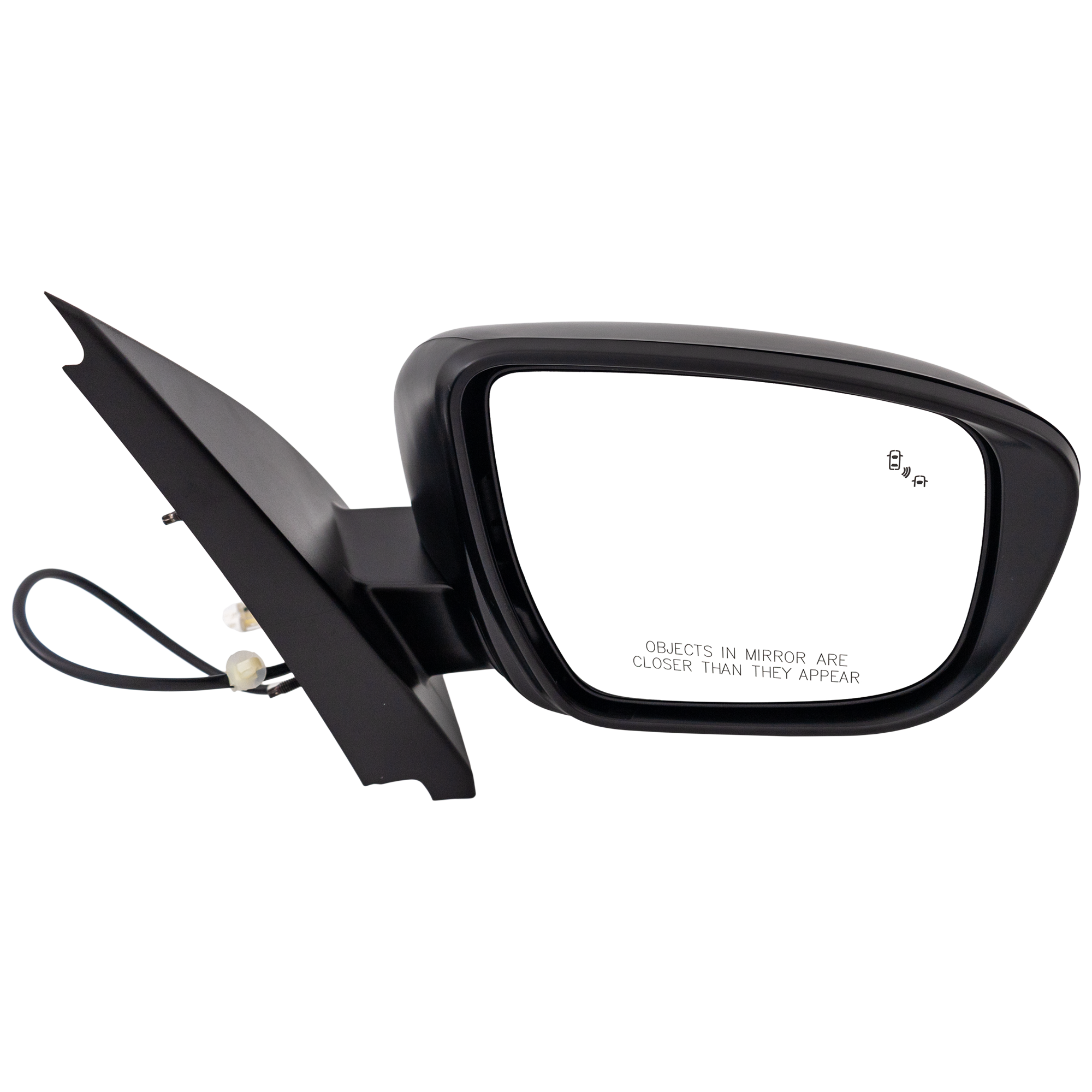AM FRONTIER 22-24 MIRROR RH Manual Adjust Manual Folding Non Heated Paintable w BSD No Auto dimming Memory Puddle Light and Signal Light Crew Extended Cab SKU JNS214R S Partslink NI1321336 OEM 963019BU0A PFM