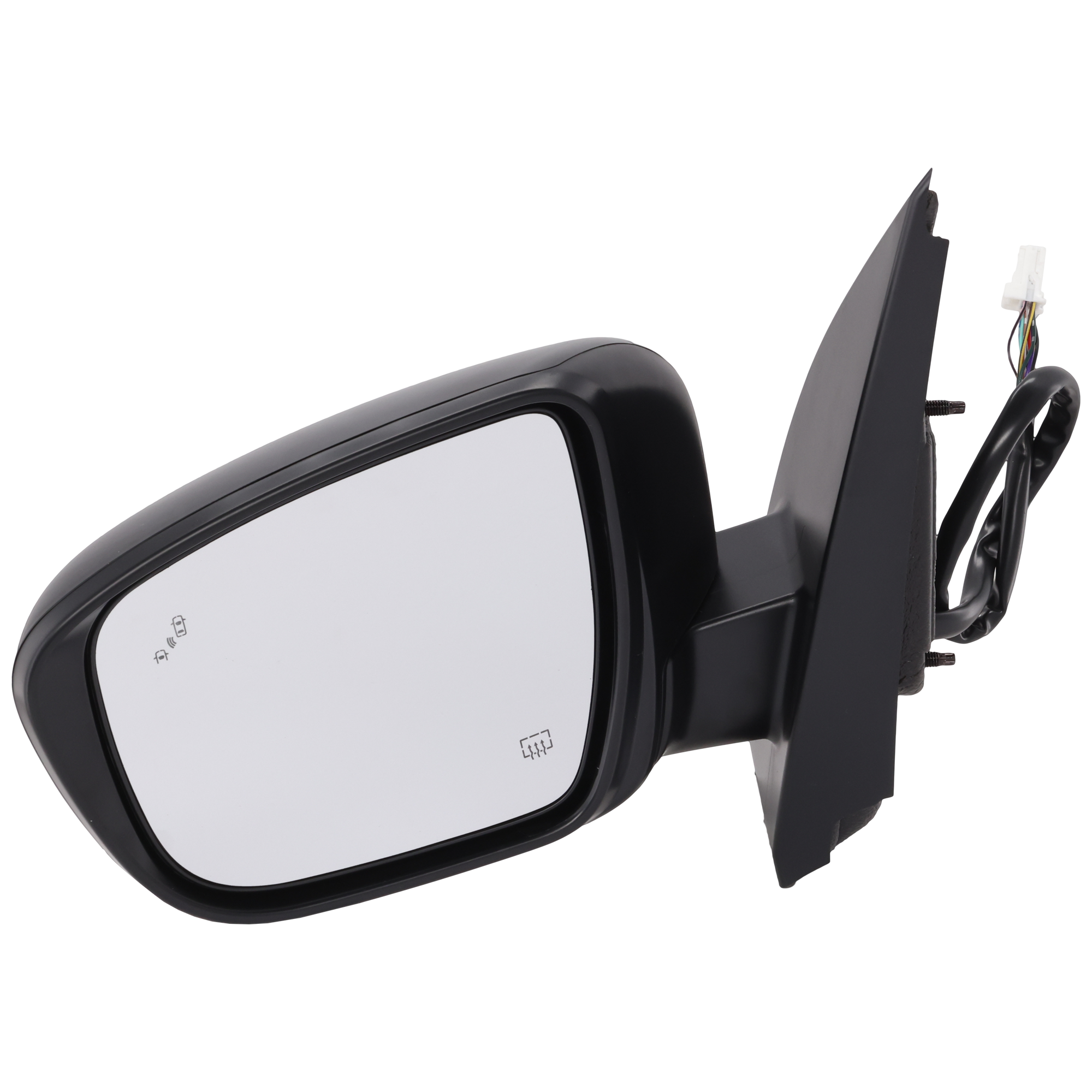 AM FRONTIER 22-23 MIRROR LH Power Manual Folding Heated Paintable w BSD Side View Camera No Memory Puddle Light Auto Dimming and Signal Light Crew Extended Cab SKU JNS217EL S Partslink NI1320340 OEM 963029BU4A PFM