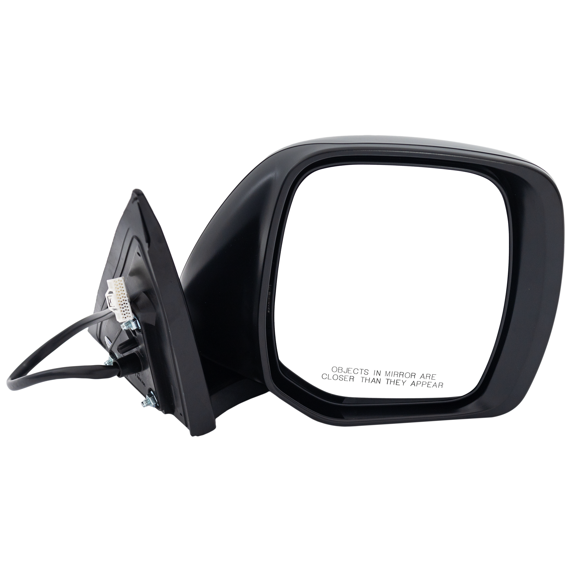 AM ARMADA 17-20 MIRROR RH Power Power Folding Non Heated Paintable w Signal Light No Auto dimming w BSD in Glass Memory and Puddle Light SV Model SKU JNS222ER Partslink NI1321292 OEM 963015ZW0B PFM