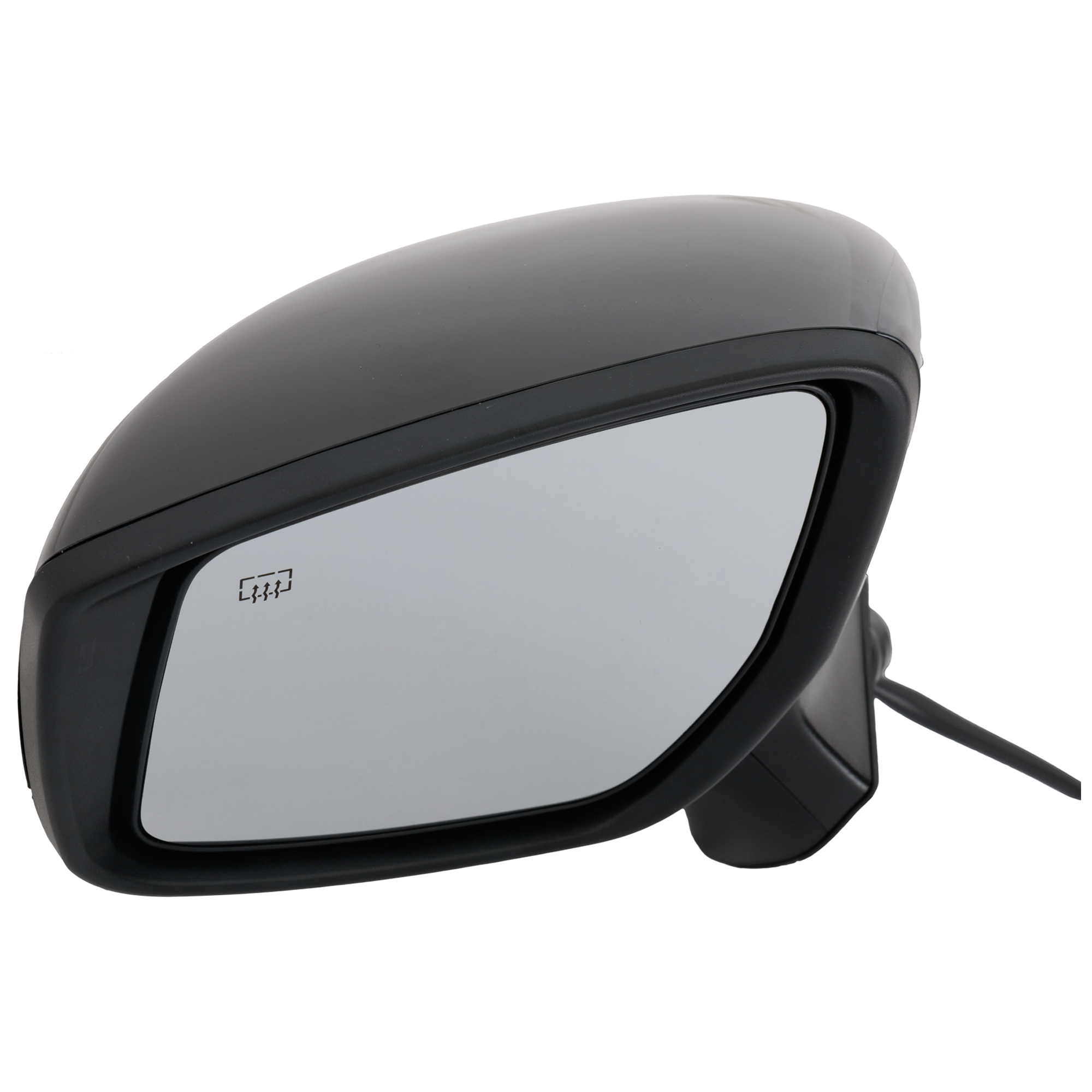 AM VERSA NOTE 15-17 MIRROR LH Power Manual Folding Heated Paintable w Side View Camera S S PLUS SL SV Model SKU JNS226EL Partslink NI1320265 OEM 963029MB3A PFM
