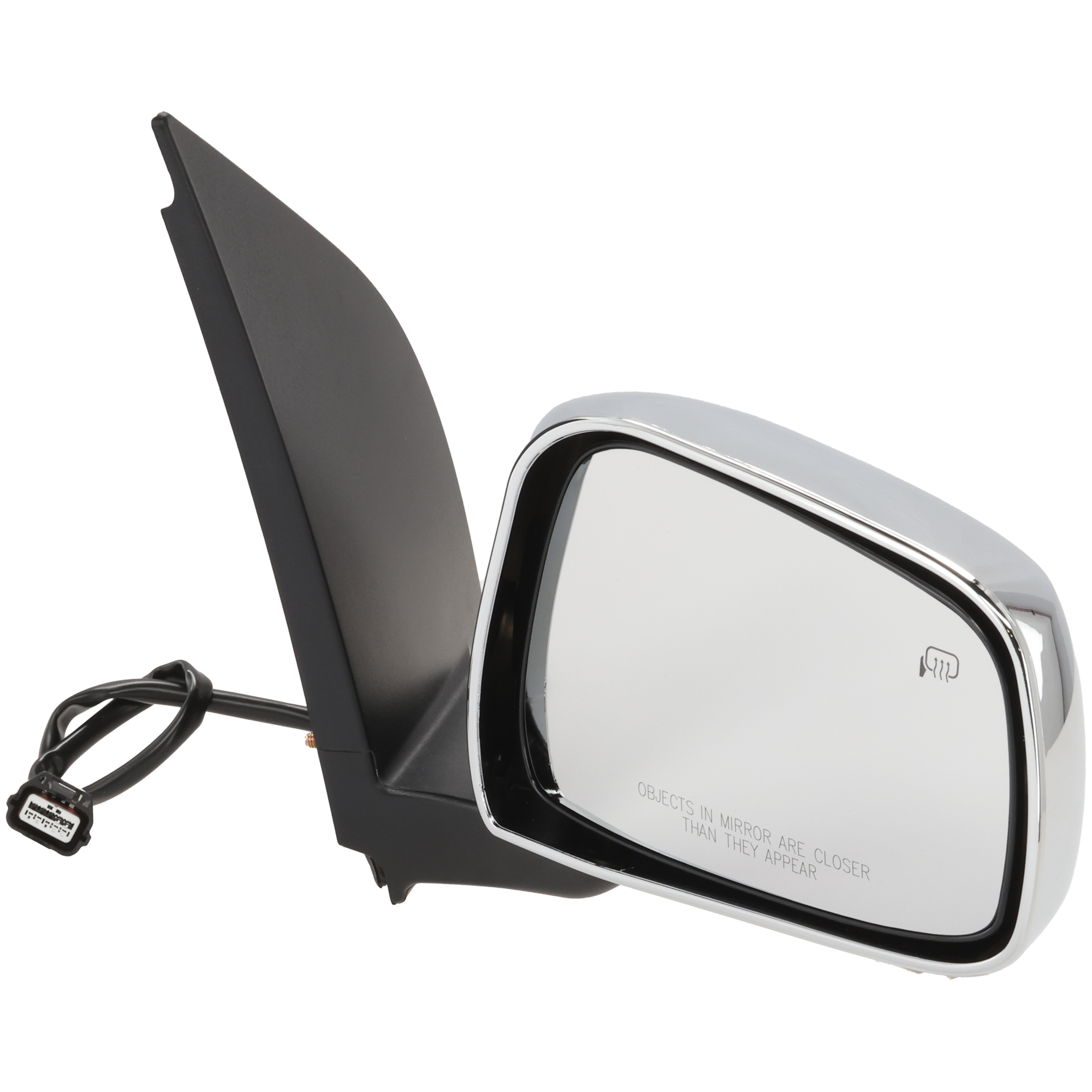AM FRONTIER 11-19 MIRROR RH Power Manual Folding Heated Chrome SL Model SKU JNS41CR Partslink NI1321291 OEM 963019BE8C