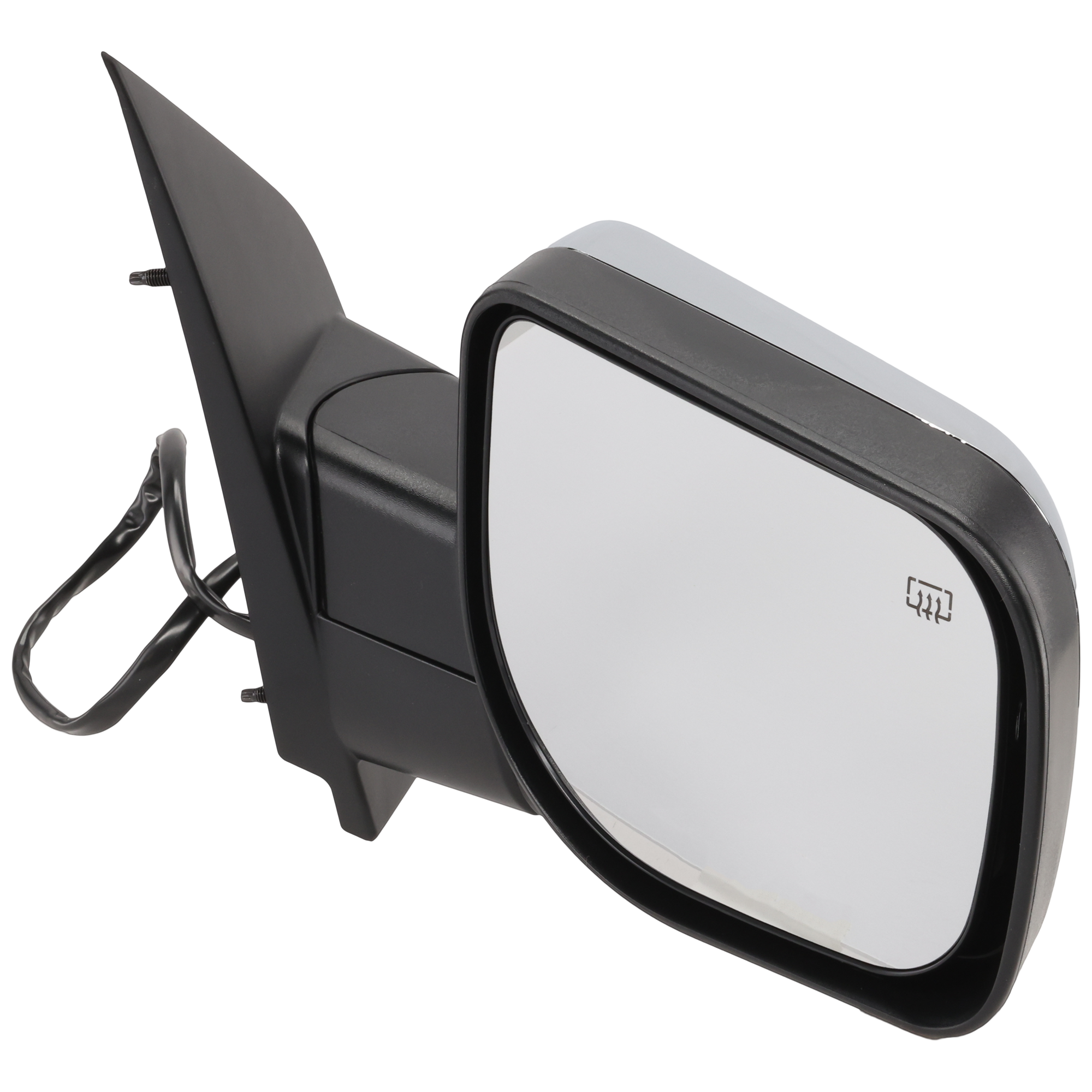 AM ARMADA 04-15 TITAN 04-05 MIRROR RH Non Towing Power Manual Folding Heated Chrome No Auto dimming BSD Memory and Signal Light SE SL 12-15 SV 11-12 Models SKU JNS56CR Partslink NI1321172 OEM 96301ZC20A