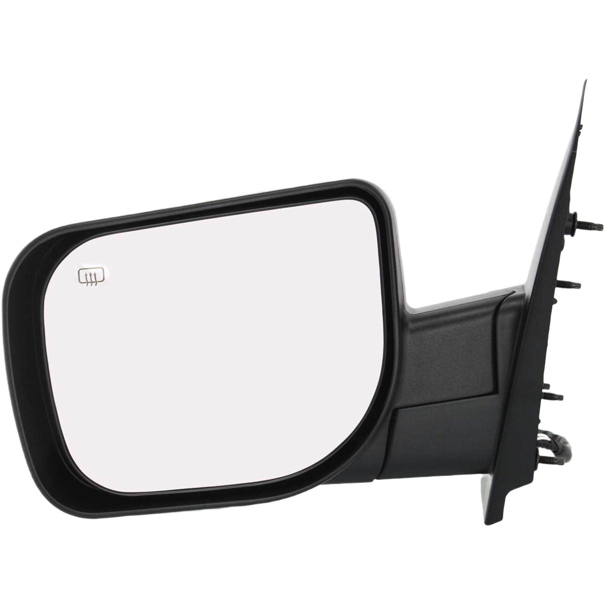AM ARMADA TITAN 04-06 MIRROR LH Non Towing Power Manual Folding Heated Chrome w Memory No Auto dimming BSD and Signal Light SKU JNS57EL Partslink NI1320173 OEM 96302ZC60A
