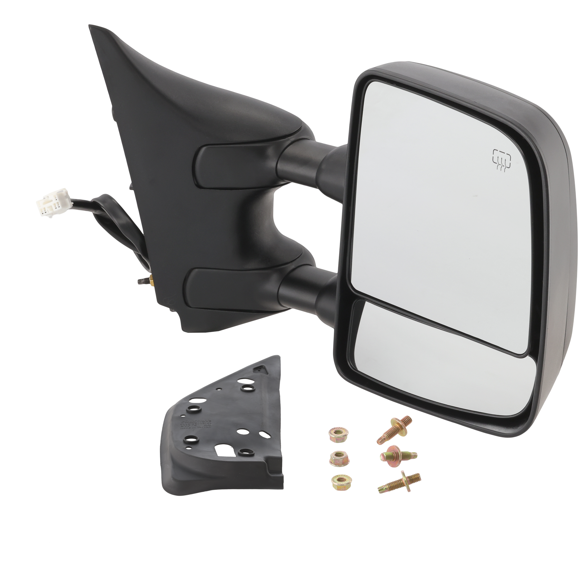 AM TITAN 06-15 TOWING MIRROR RH Power Manual Folding Heated Textured SE SV Models SKU JNS77ER Partslink NI1321203 OEM 96301ZR00E