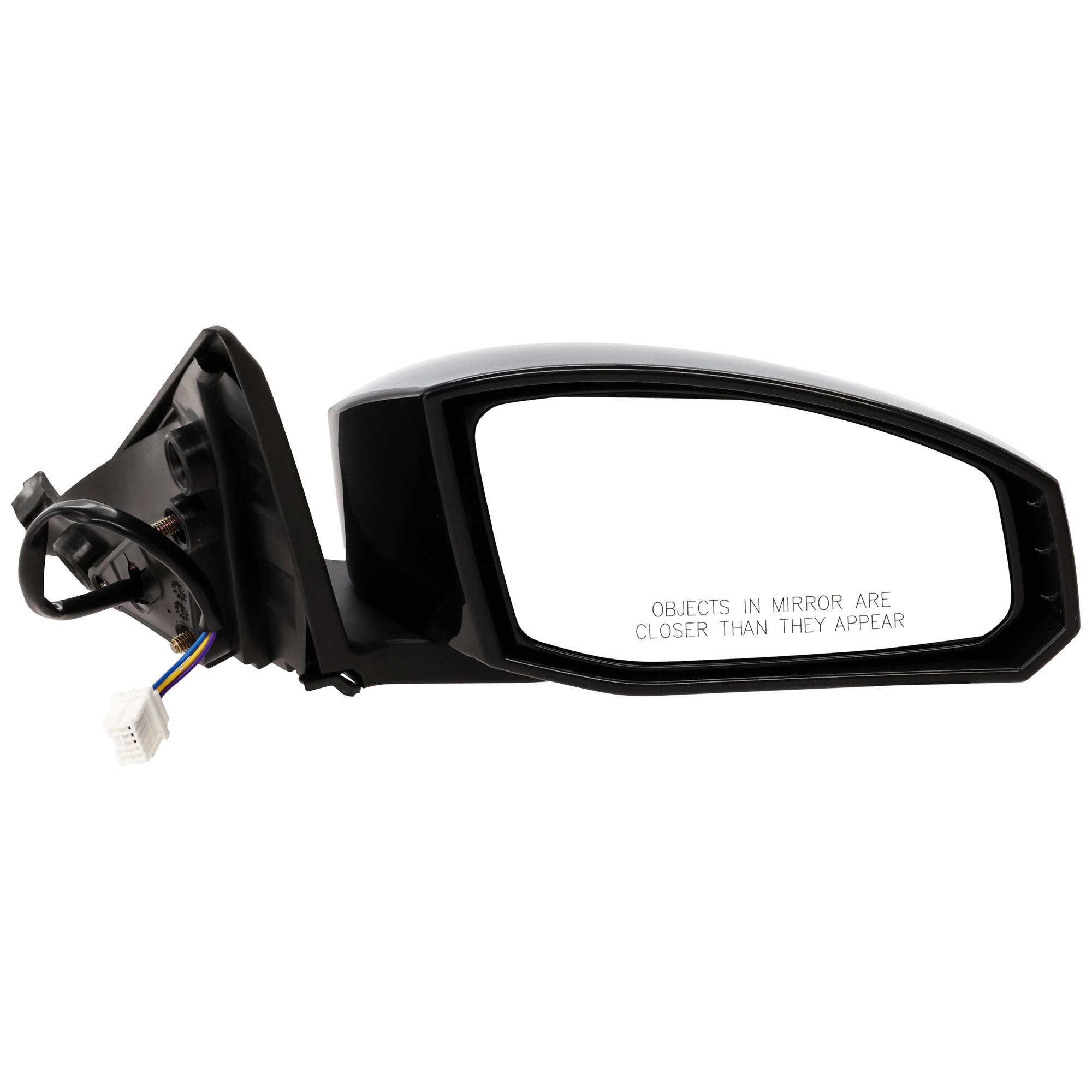 AM 350Z 03-04 MIRROR RH Power Manual Folding Heated Paintable No Auto dimming BSD Memory and Signal Light SKU JNS82ER Partslink NI1321208 OEM K6301CD000