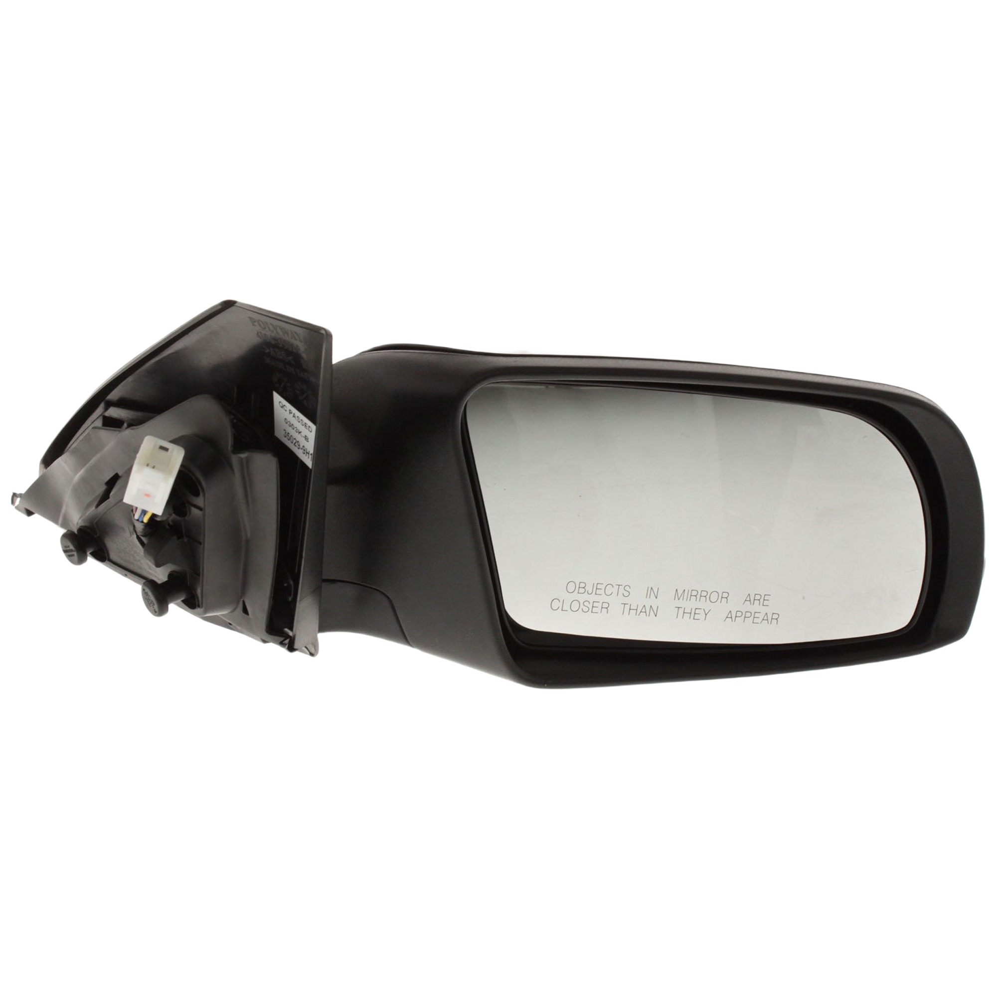 AM ALTIMA 08-13 MIRROR RH Power Manual Folding Non Heated Paintable w In housing Signal Light No Auto dimming BSD and Memory SKU JNS90ER S Partslink NI1321211 OEM 96301ZN66E
