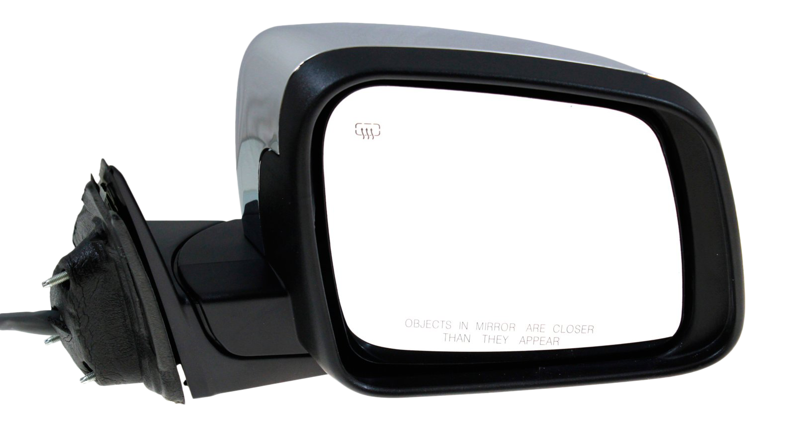 AM GRAND CHEROKEE 14-19 MIRROR RH Power Power Folding Heated Chrome w Memory Puddle Light and Signal Light No Auto dimming and BSD SKU JP03CR S Partslink CH1321414 OEM 68236934AB PFM