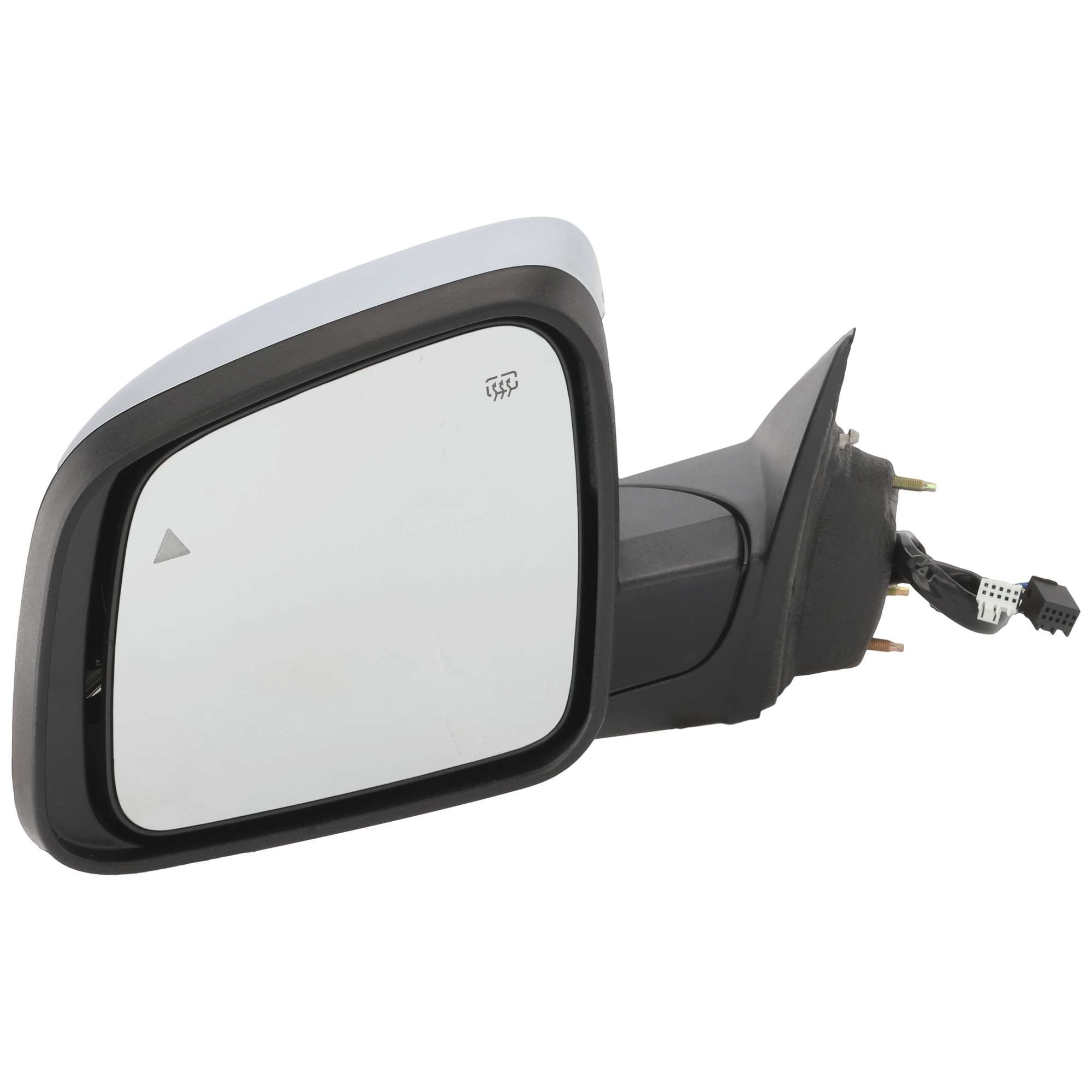 AM GRAND CHEROKEE 11-21 GRAND CHEROKEE WK 22-22 MIRROR LH Power Heated Manual Folding Chrome w Blind Spot Detection in Glass Memory and Signal Light No Auto dimming and Puddle Light SKU JP05CL S OEM 68236931AF PFM