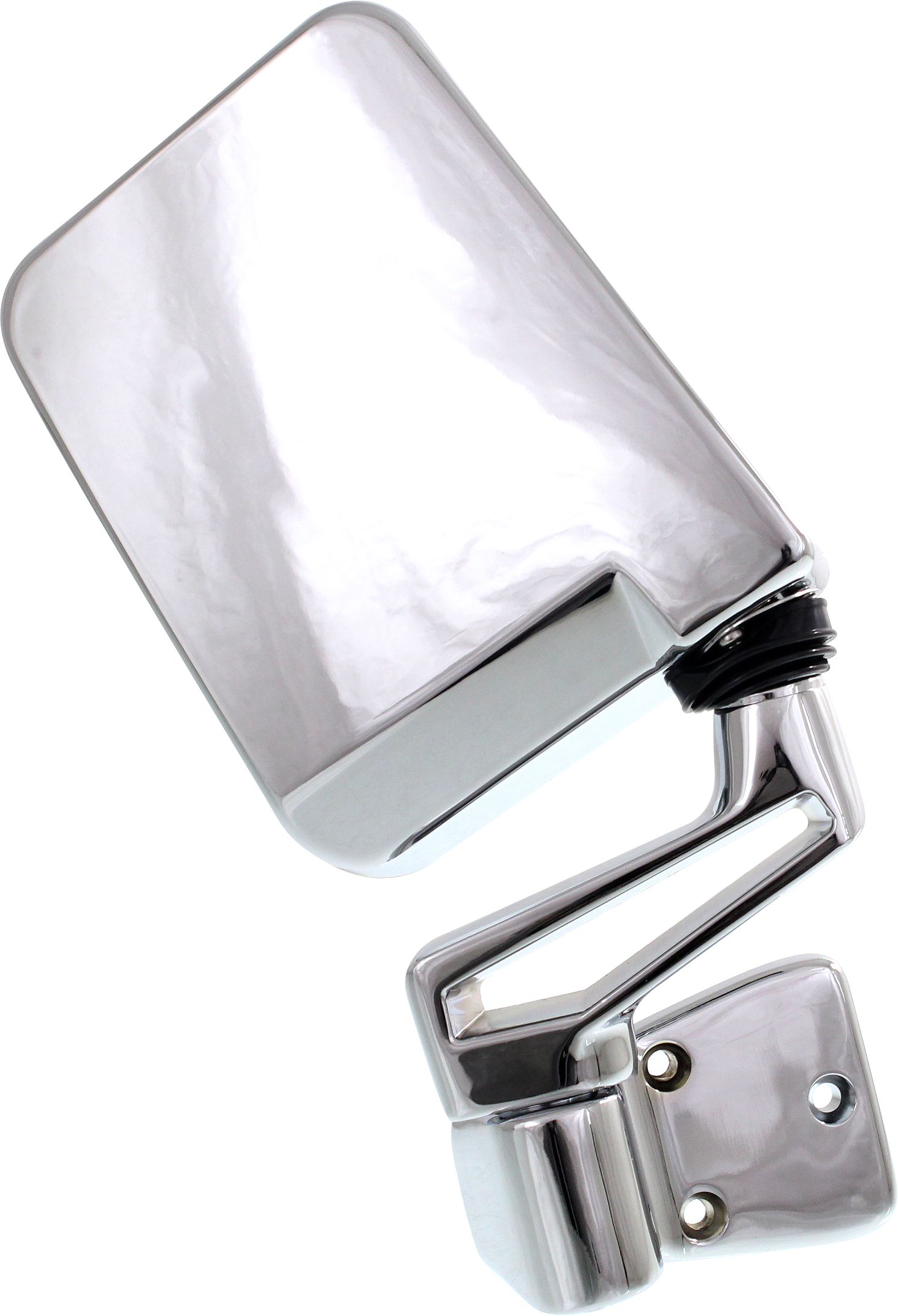 AM WRANGLER 87-02 MIRROR RH Manual Folding Heated Chrome Door Panel Mount w Dual Thin Arm SKU JP12CR 1 OEM 55027208 PFM 68084718 PFM