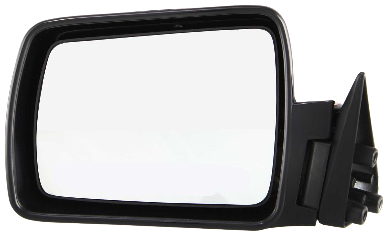 AM CHEROKEE 84-93 MIRROR LH Manual Adjust Non Folding Non Heated Paintable SKU JP14L Partslink CH1320122 OEM 55034131