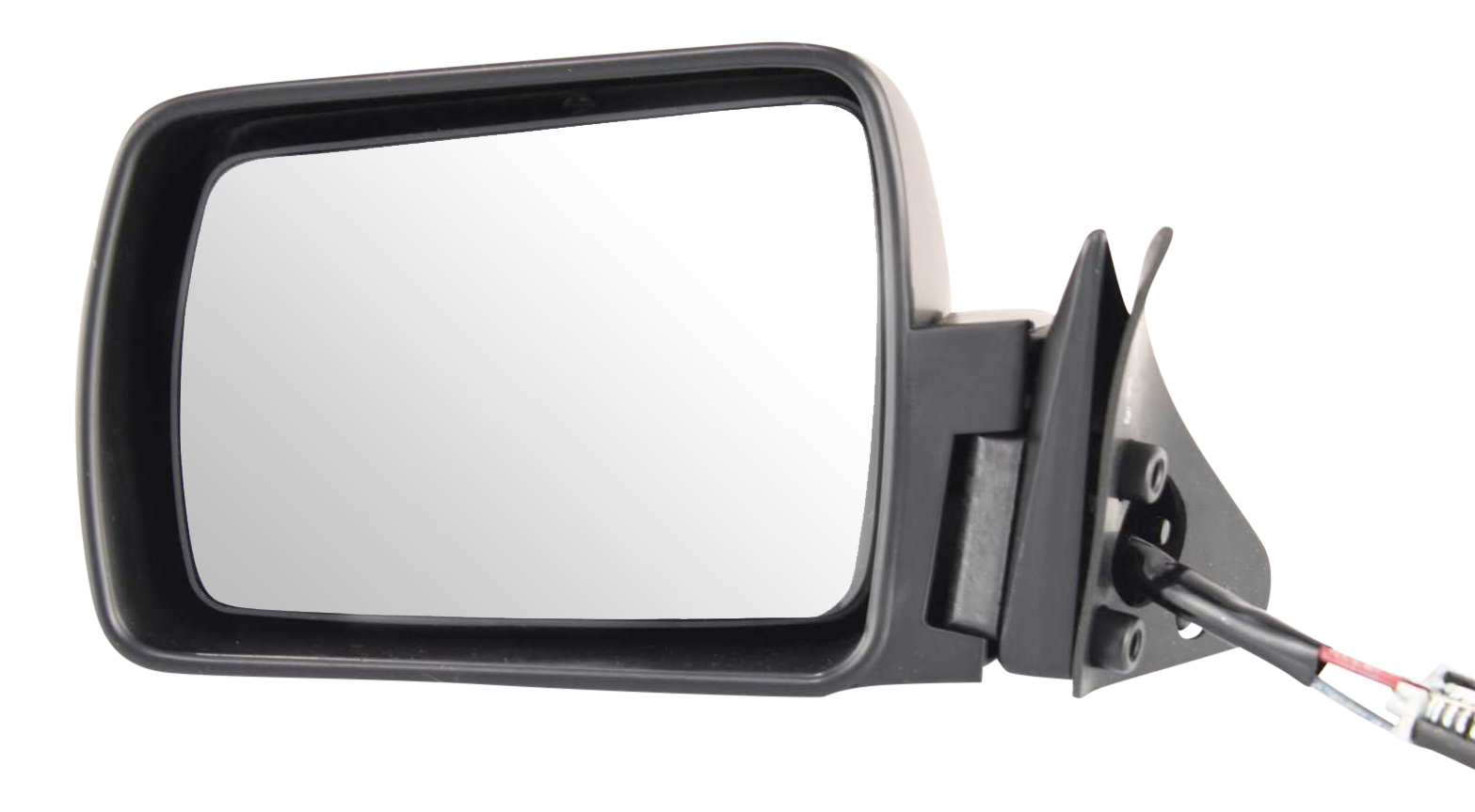 AM CHEROKEE 84-96 MIRROR LH Manual Adjust Non Folding Non Heated Paintable SKU JP15L Partslink CH1320124 OEM 55034123