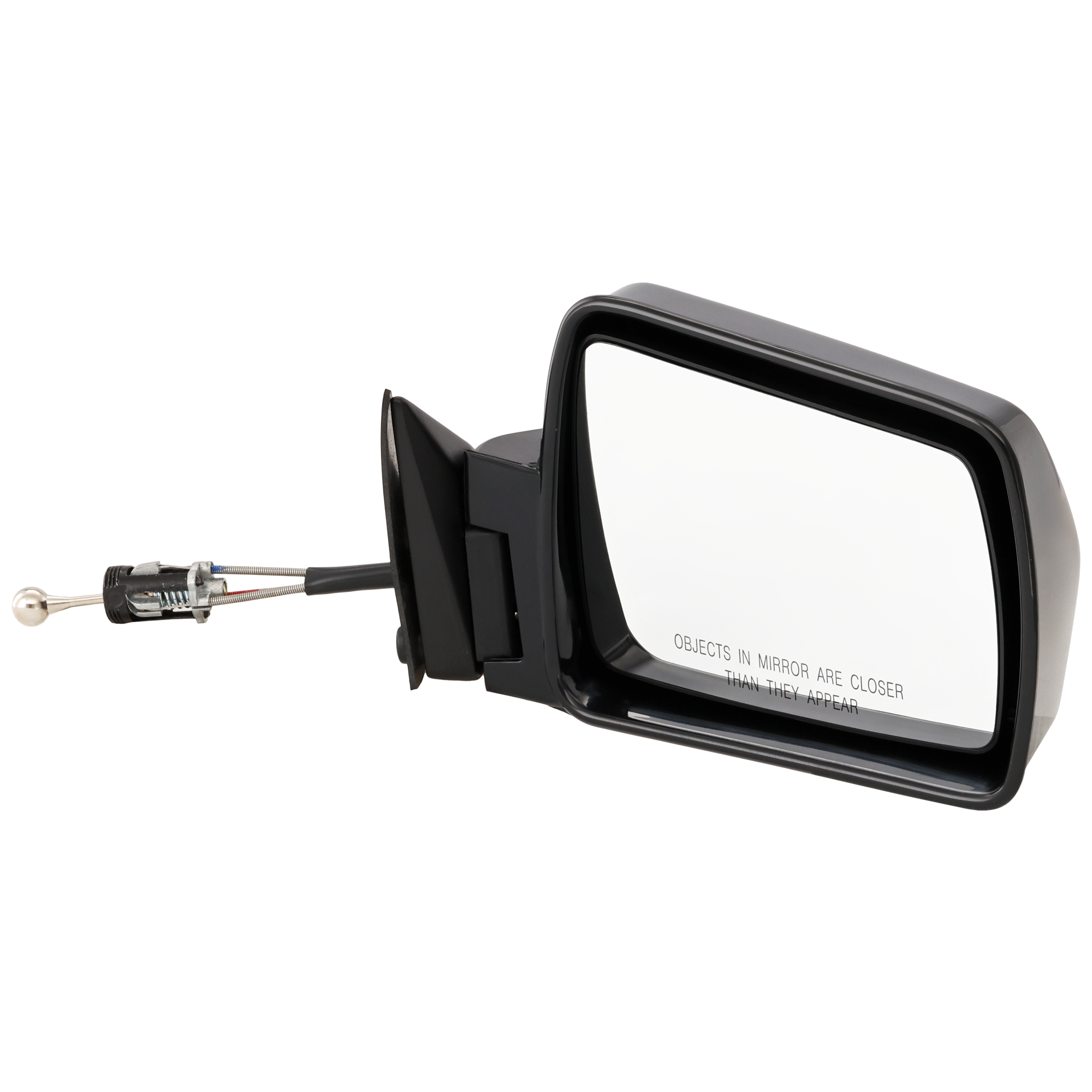 AM CHEROKEE 84-96 MIRROR RH Manual Adjust Non Folding Non Heated Paintable SKU JP15R Partslink CH1321124 OEM 55034122