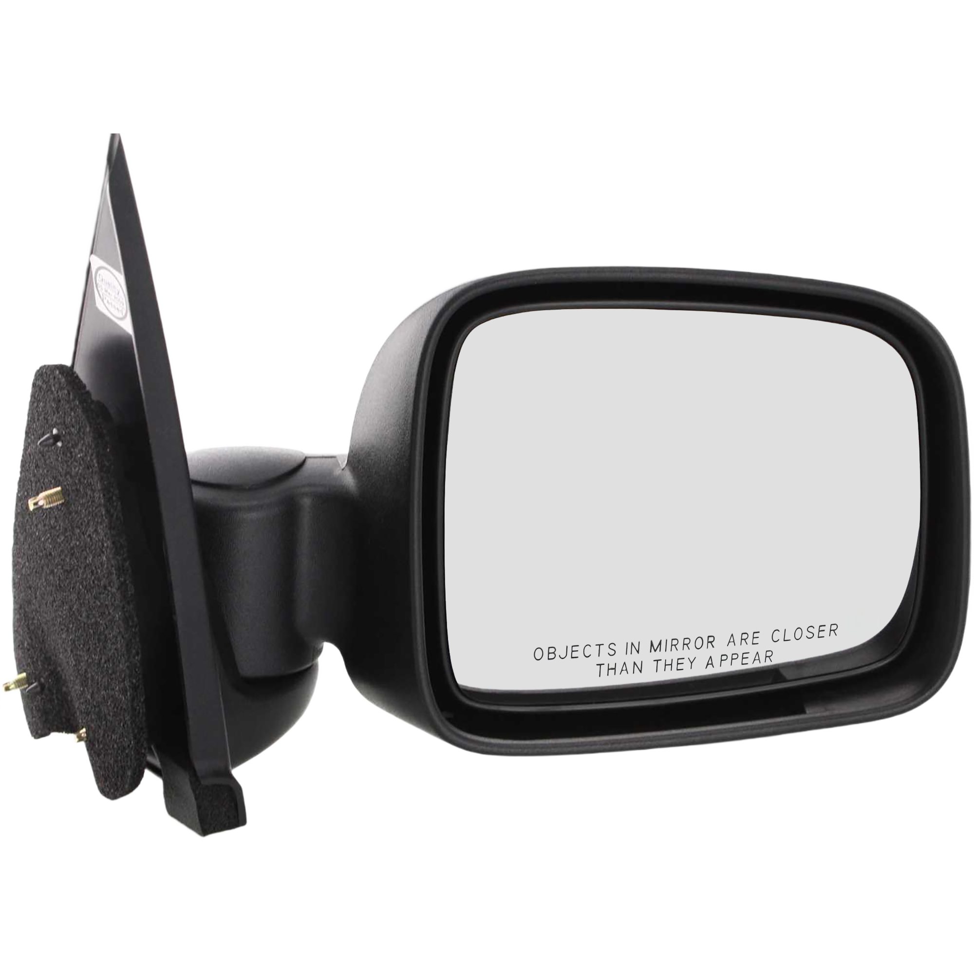 AM LIBERTY 02-07 MIRROR RH Manual Adjust Non Heated Manual Folding Textured SKU JP26R Partslink CH1321226 OEM 55155836AH