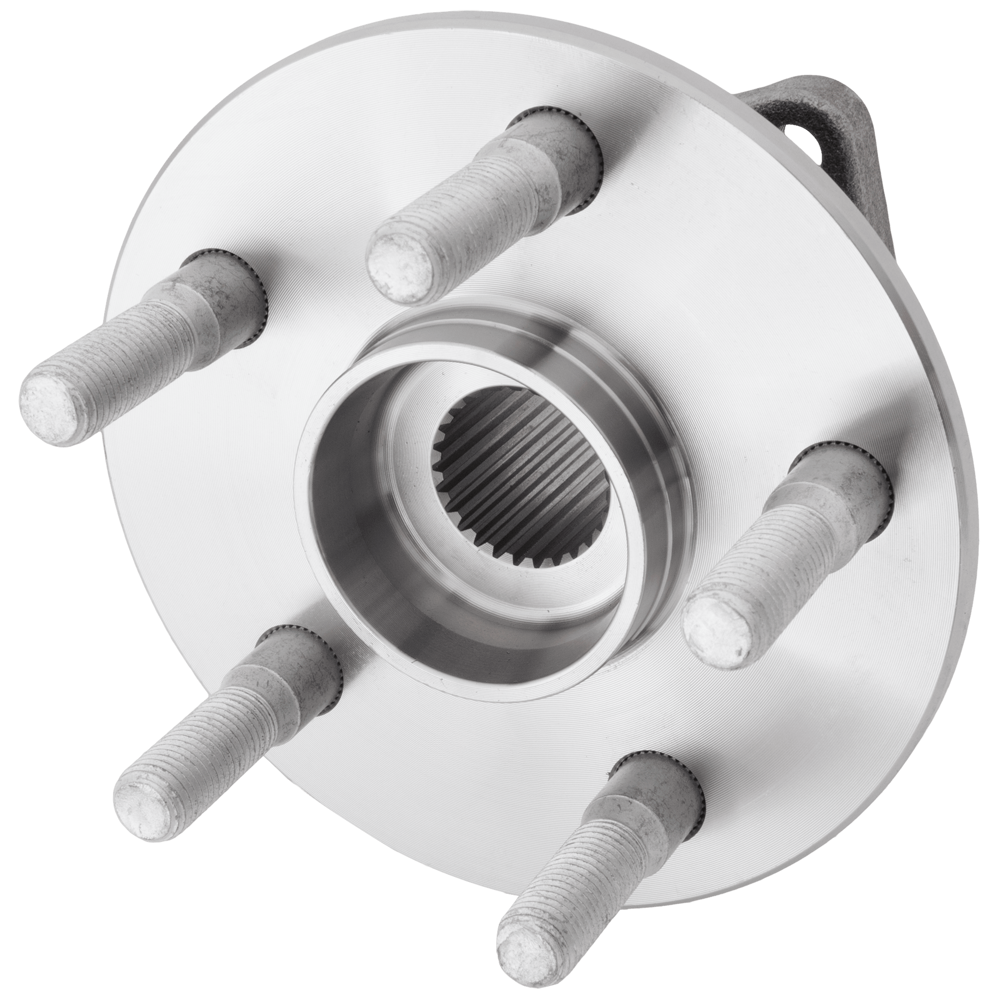 AM VIBE 03-06 REAR HUB ASSEMBLY RH=LH 5 Studs 5 x 99.76 mm Bolt Pattern 4 Bolt Modified Rectangular Bearing SKU JP283703 OEM 88970102