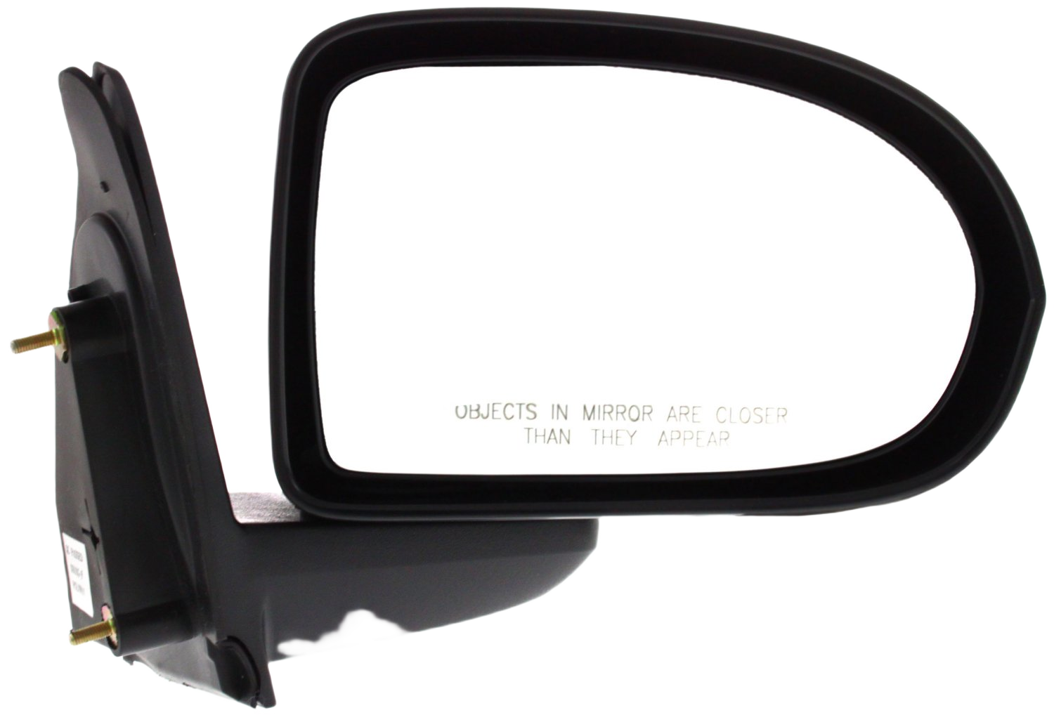 AM COMPASS 07-17 MIRROR RH Manual Adjust Manual Folding Non Heated Textured SKU JP32R Partslink CH1321266 OEM 5115040AK