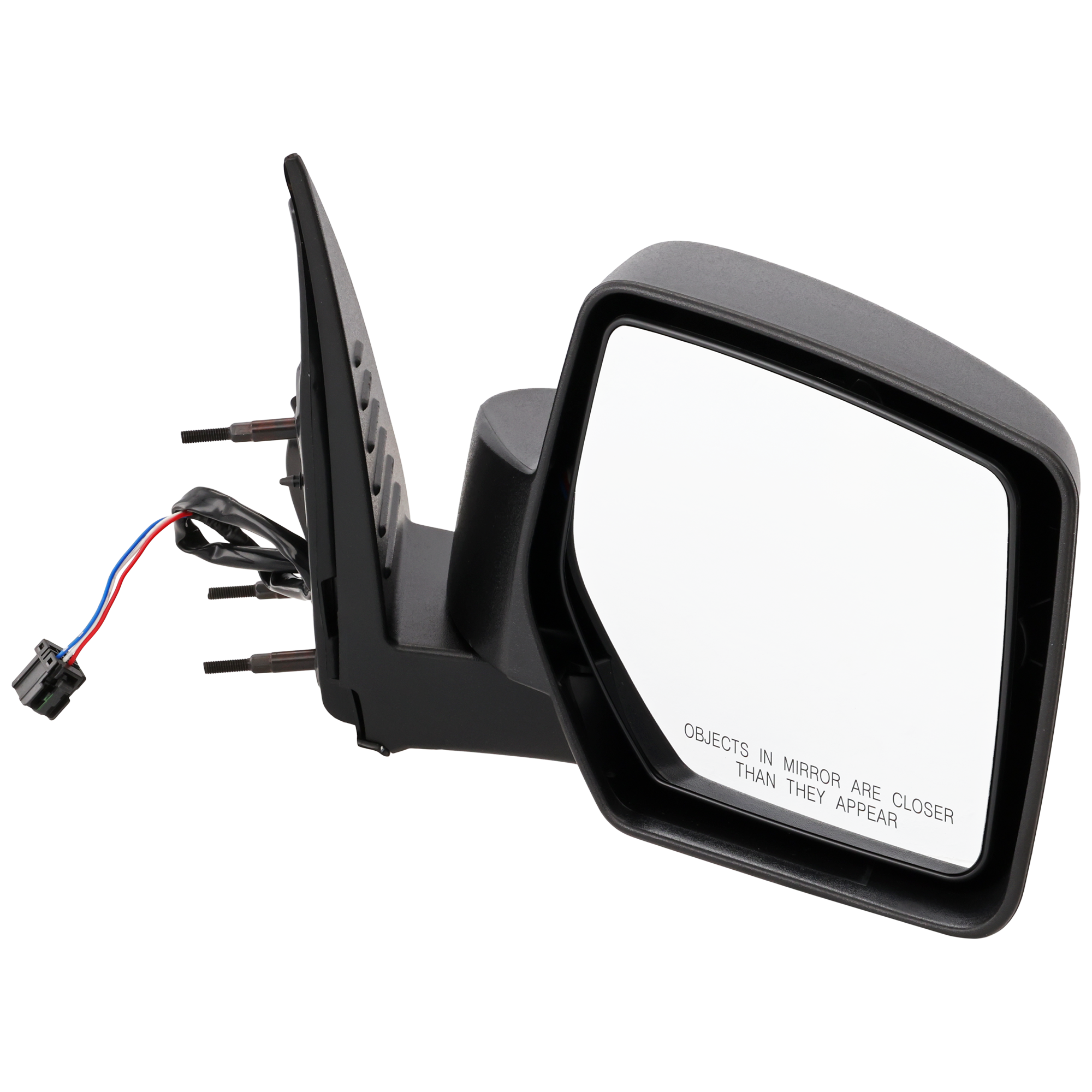 AM LIBERTY 08-09 MIRROR RH Power Manual Folding Non Heated Textured No Memory and Prong Connector w 8 Hole 3 Pin Plug SKU JP36ER Partslink CH1321279 OEM 57010076AF