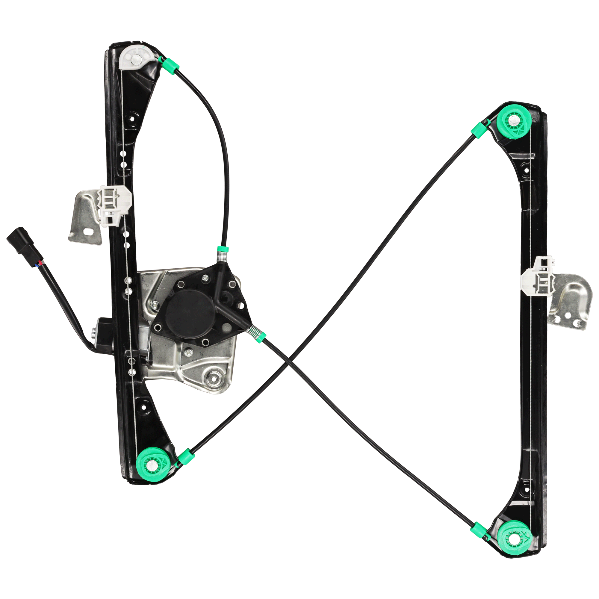 AM GRAND AM 99-05 FRONT WINDOW REGULATOR RH Power w Motor Sedan SKU JP462903 Partslink GM1351122 OEM 22702138